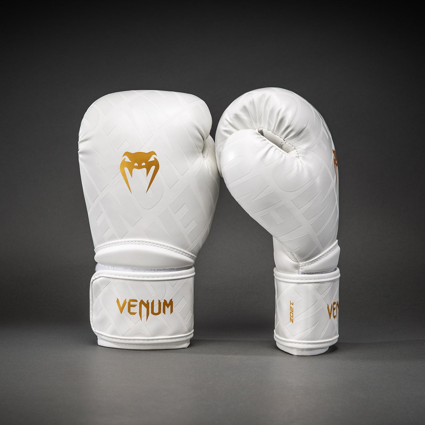 Venum Contender 1.5 XT 3D Boxing Gloves - White/ Gold
