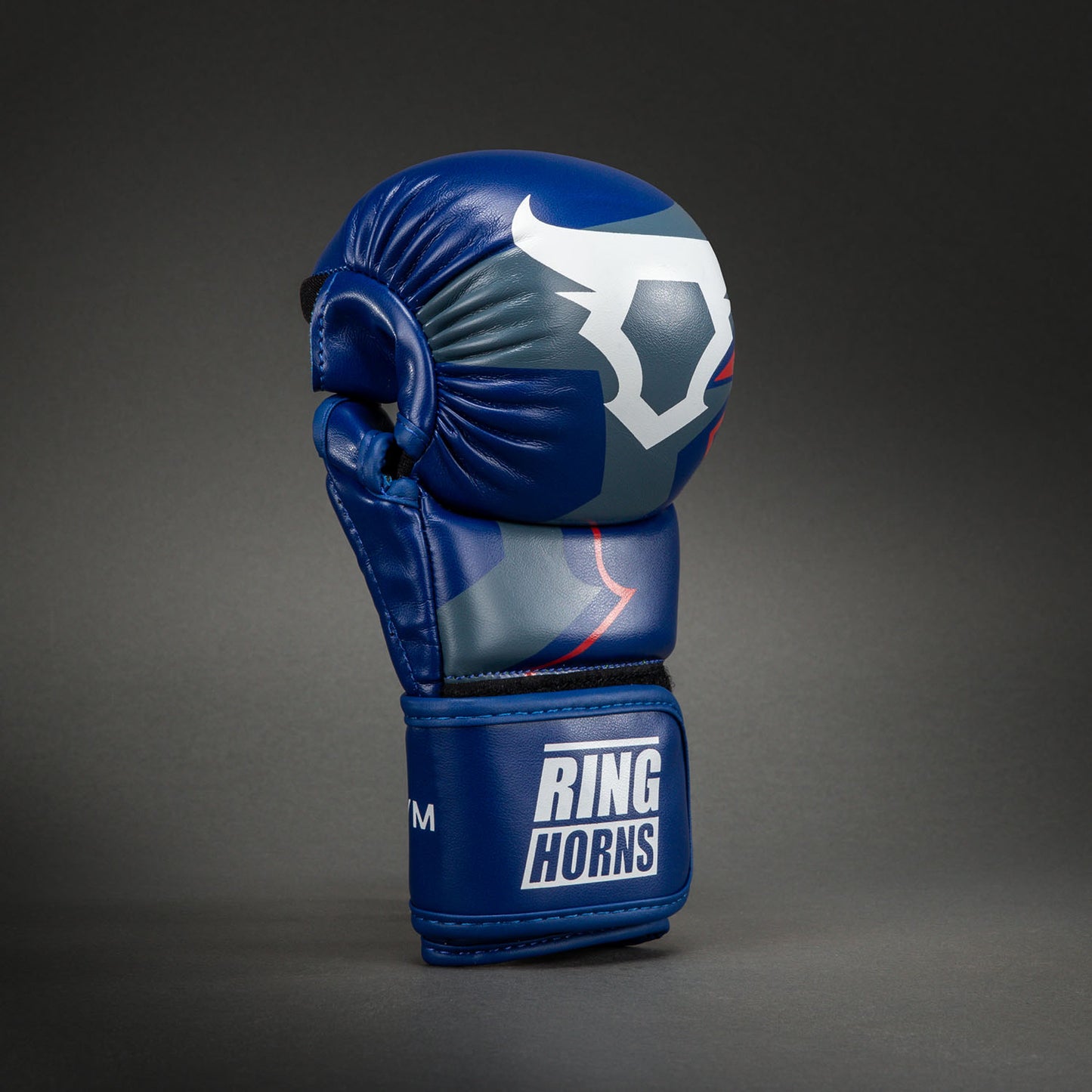 Ringhorns Charger by Venum MMA Sparring Gloves - Navy Blue/Red