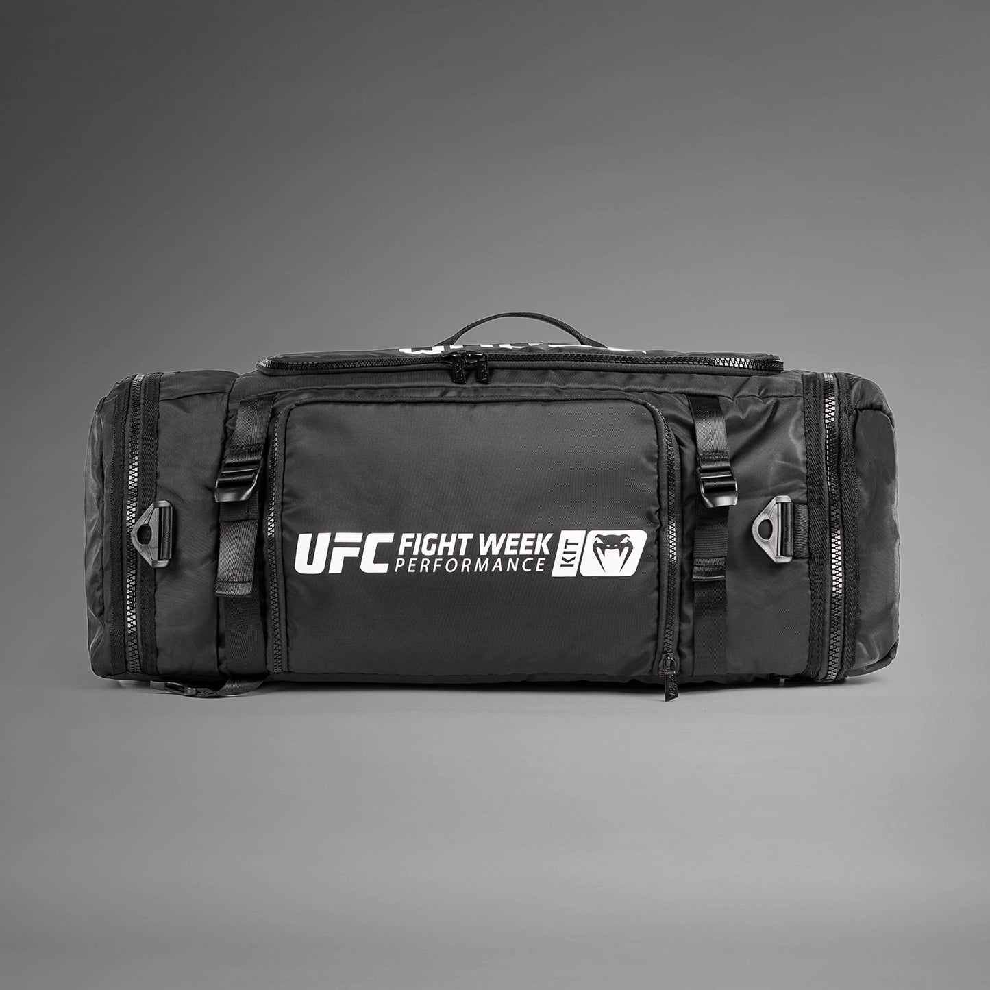 UFC Adrenaline by Venum Fight Week Duffle Bag Black