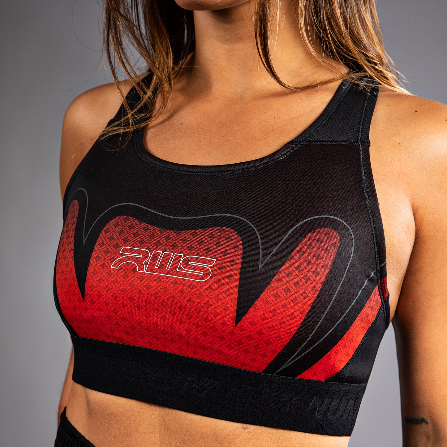 Venum x RWS 2.0 Women’s Sports Bra - Black/Red