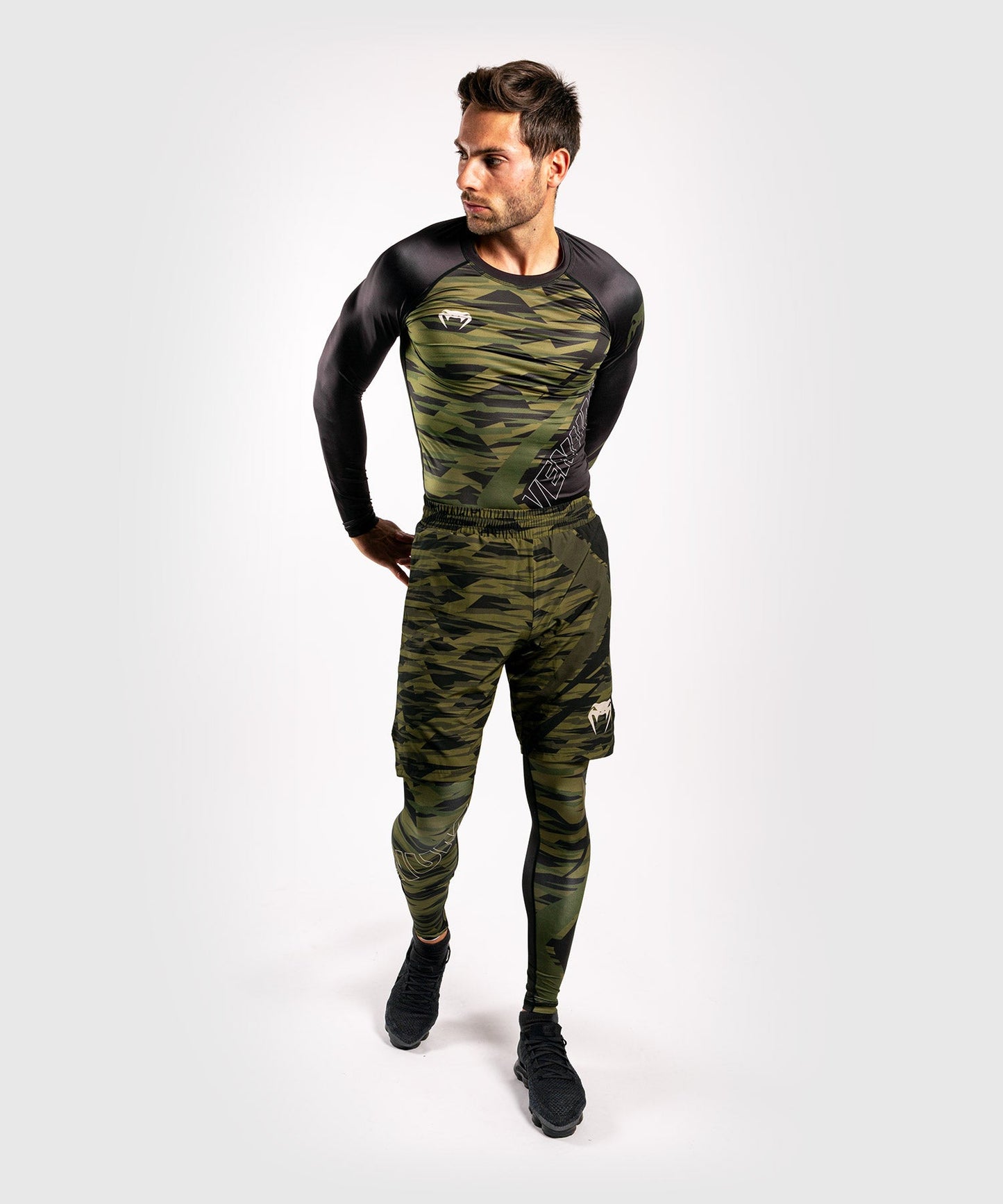 Venum Contender 5.0 Tights - Khaki camo