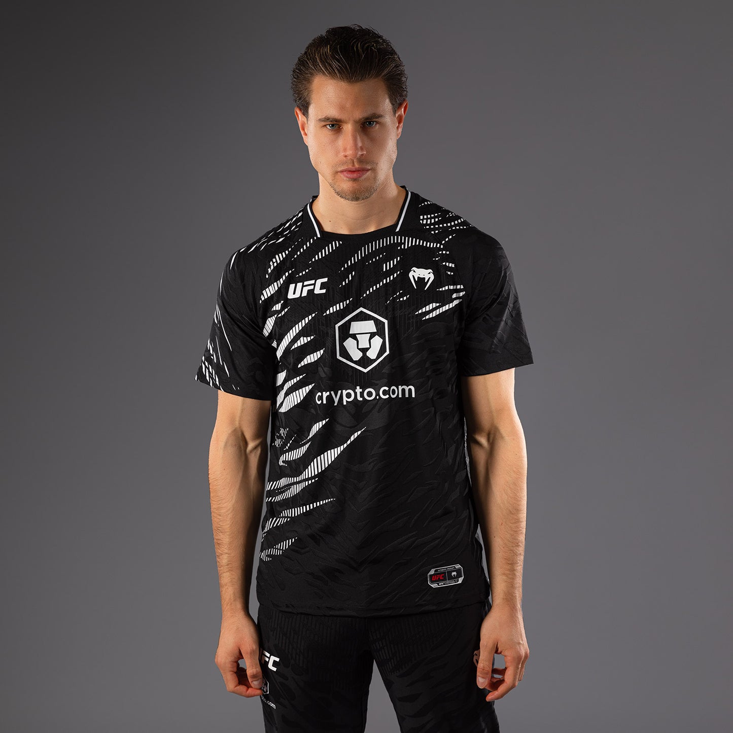UFC Fusion by Venum Authentic Fight Night Men’s Walkout Jersey - Black