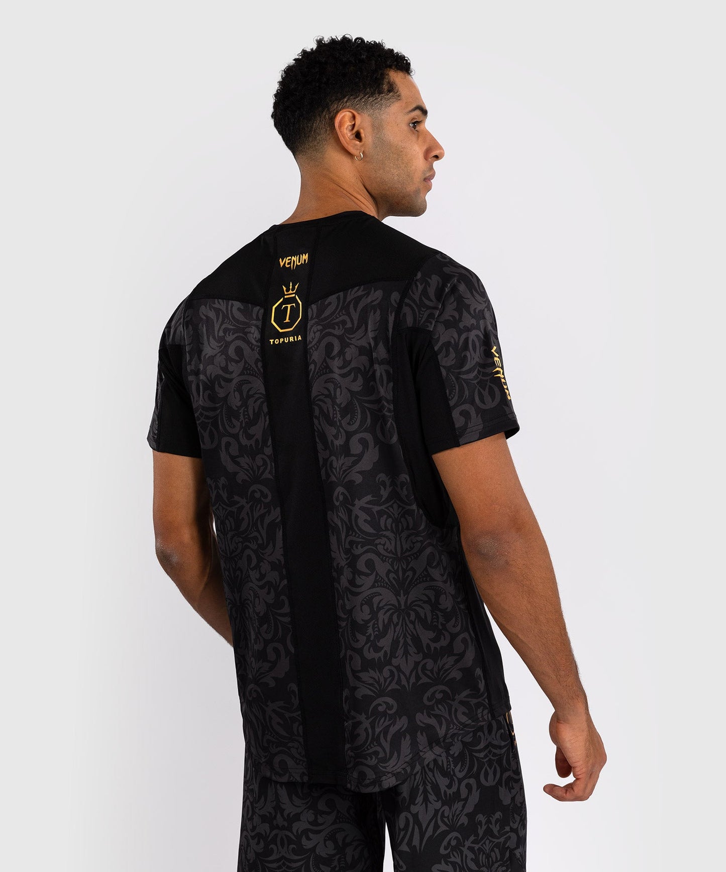 Venum x Ilia Topuria Unmatched Dry-Tech Shirt - Black/Gold