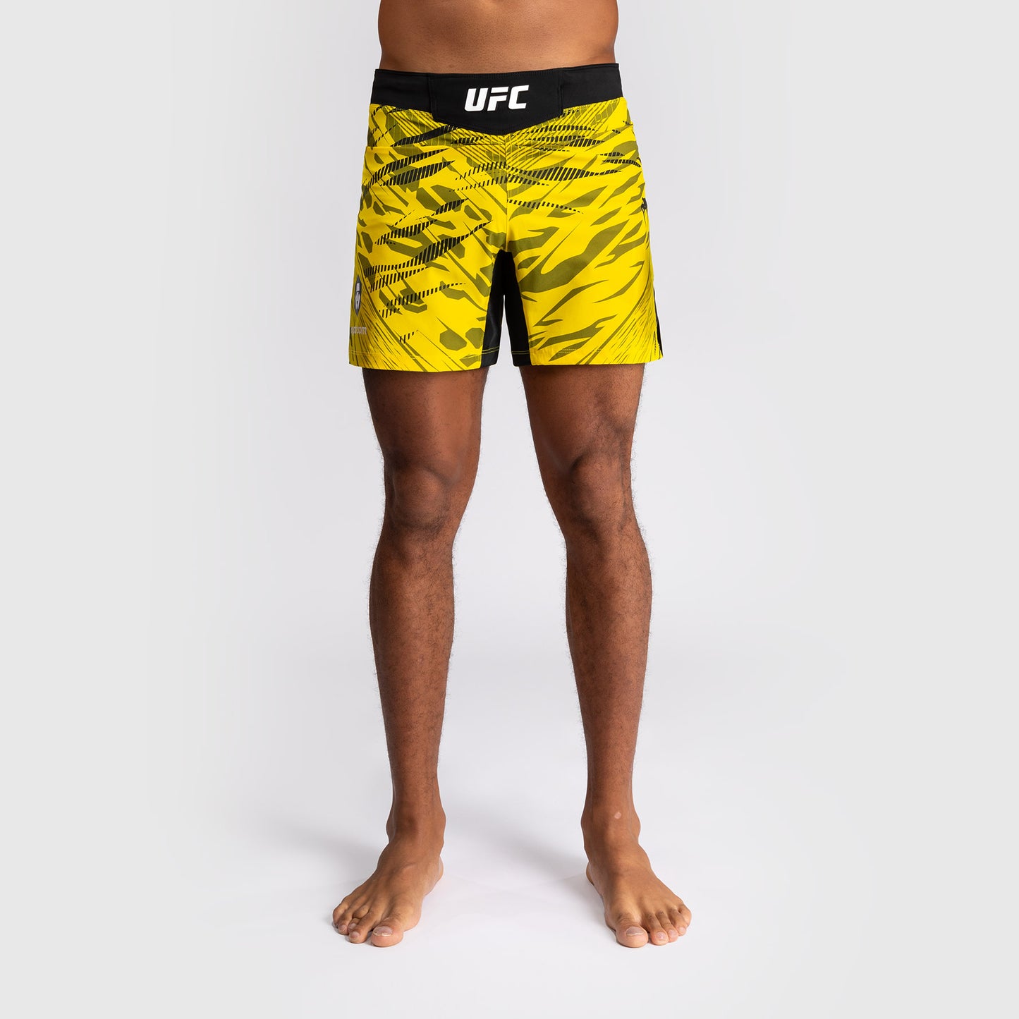 UFC Fusion by Venum Personalized Authentic Fight Night Men's Fight Short - Short Fit - Yellow