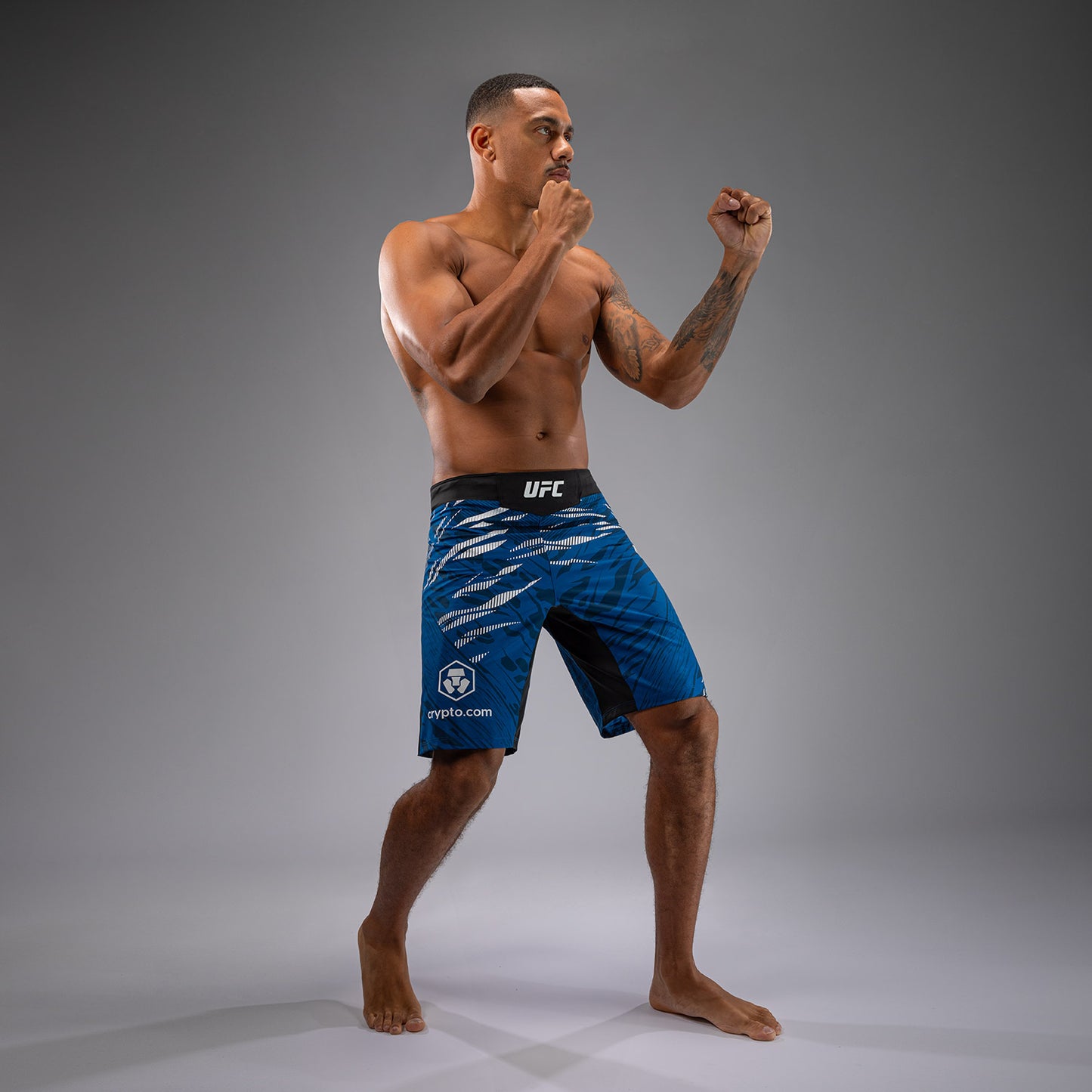 UFC Fusion by Venum Authentic Fight Night Men’s Fight Short - Long Fit - Blue