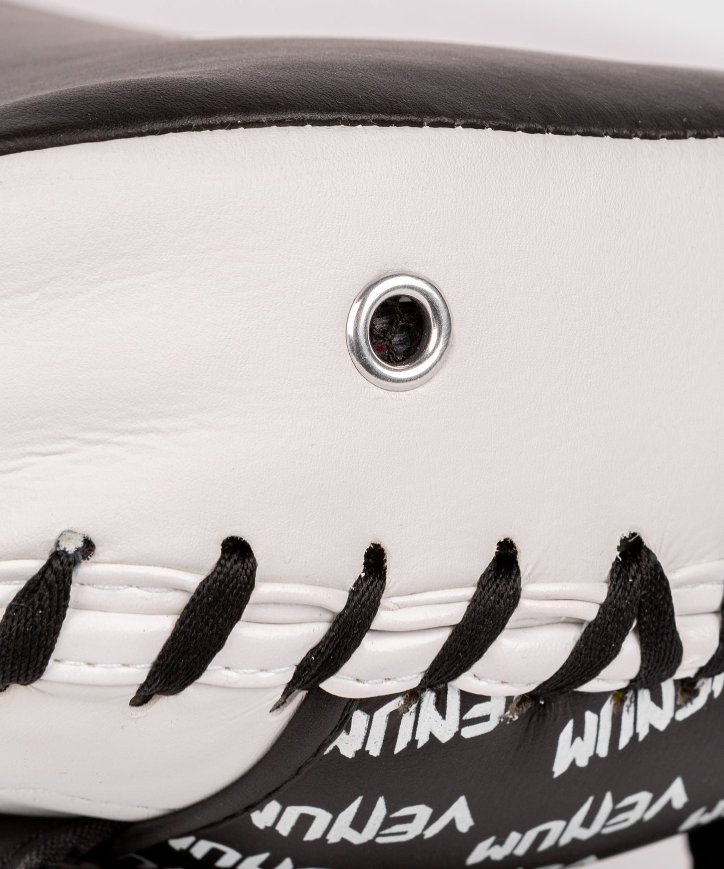 Venum Absolute Kick Pads (Pair) - Black/White
