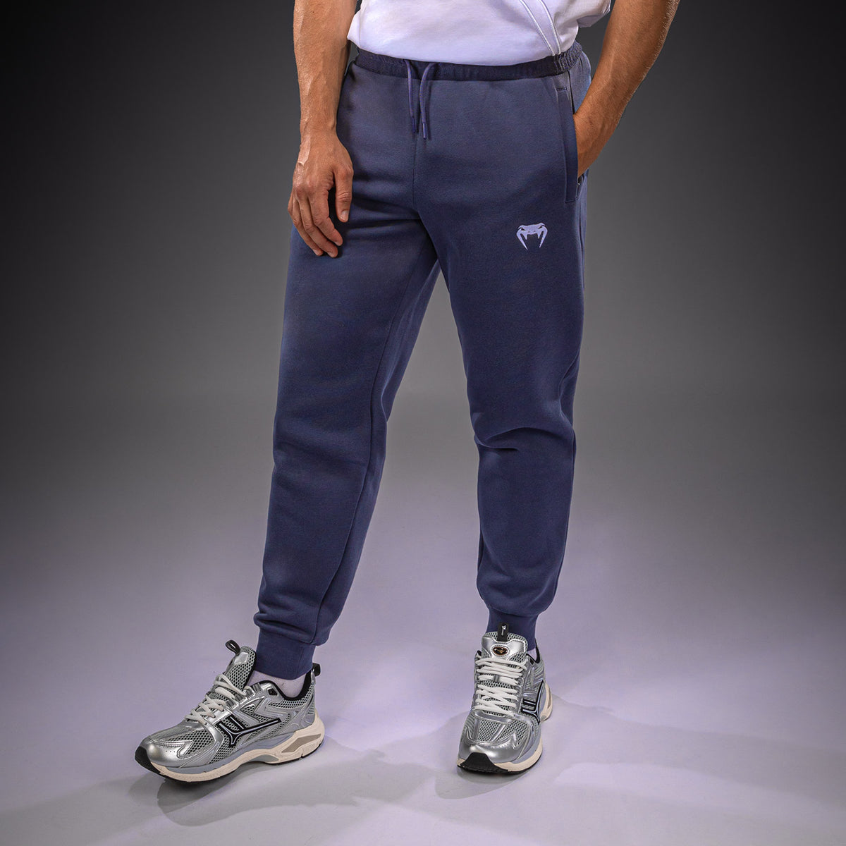 Venum Attack Fleece & Weave Joggers - Blue
