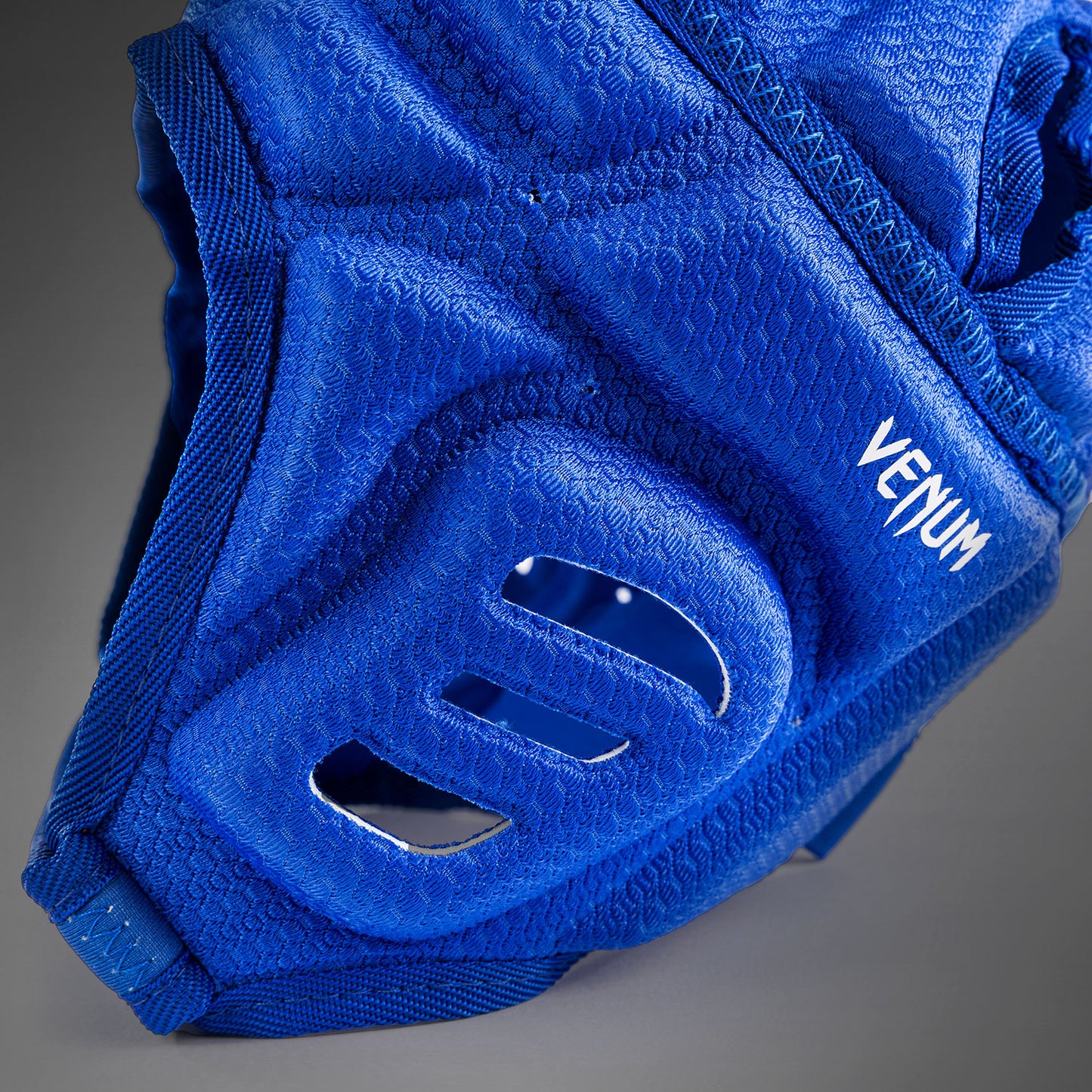 Venum Elite Protect Softshell Helmet - Royal Blue/White