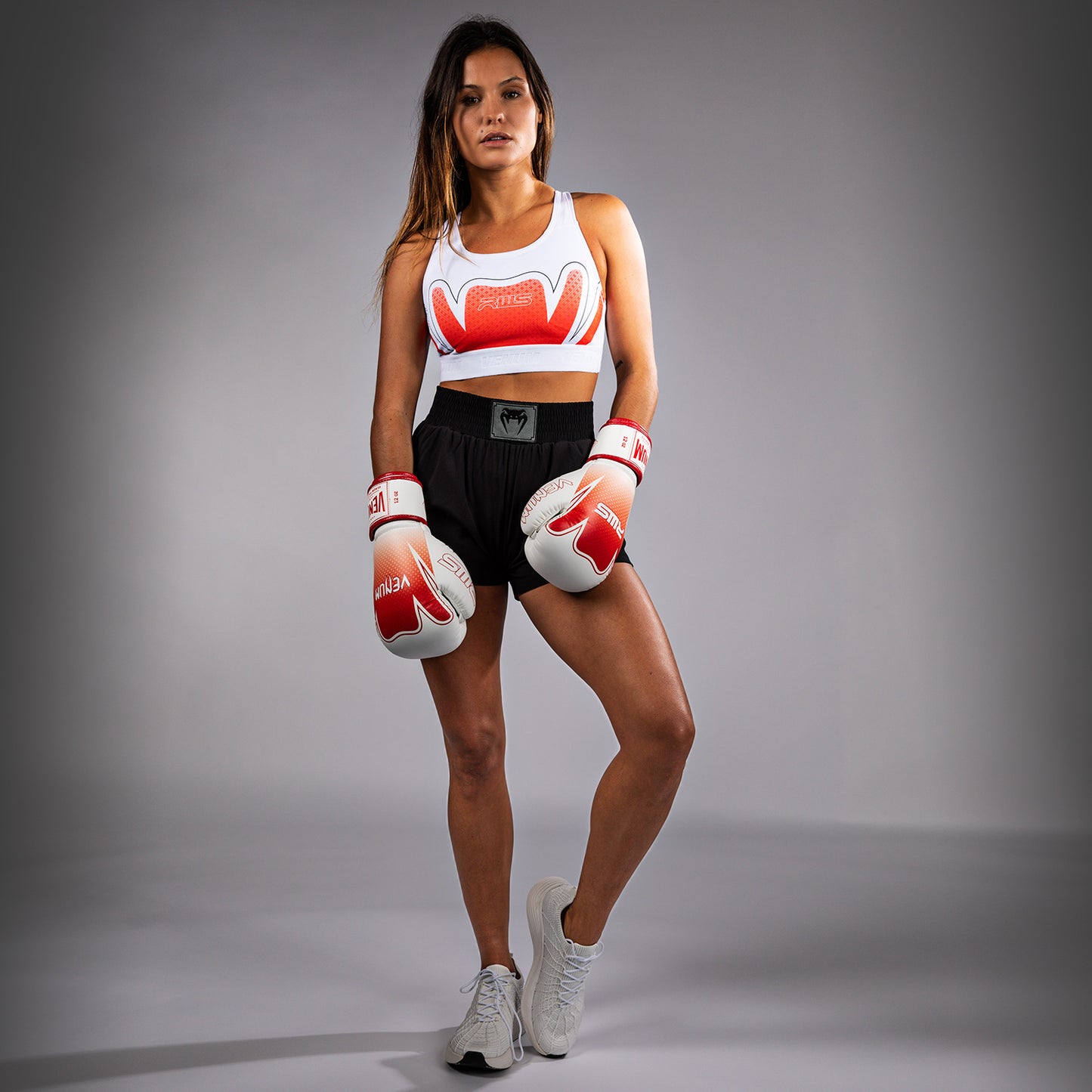 Venum x RWS 2.0 Women’s Sports Bra - White/Red