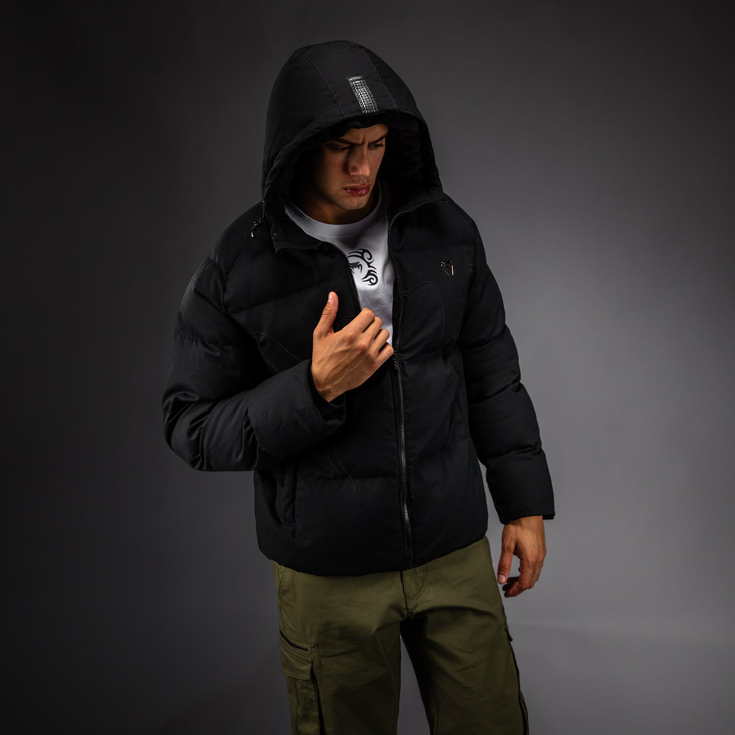 Venum Attack Urban Gi Down Jacket - Black