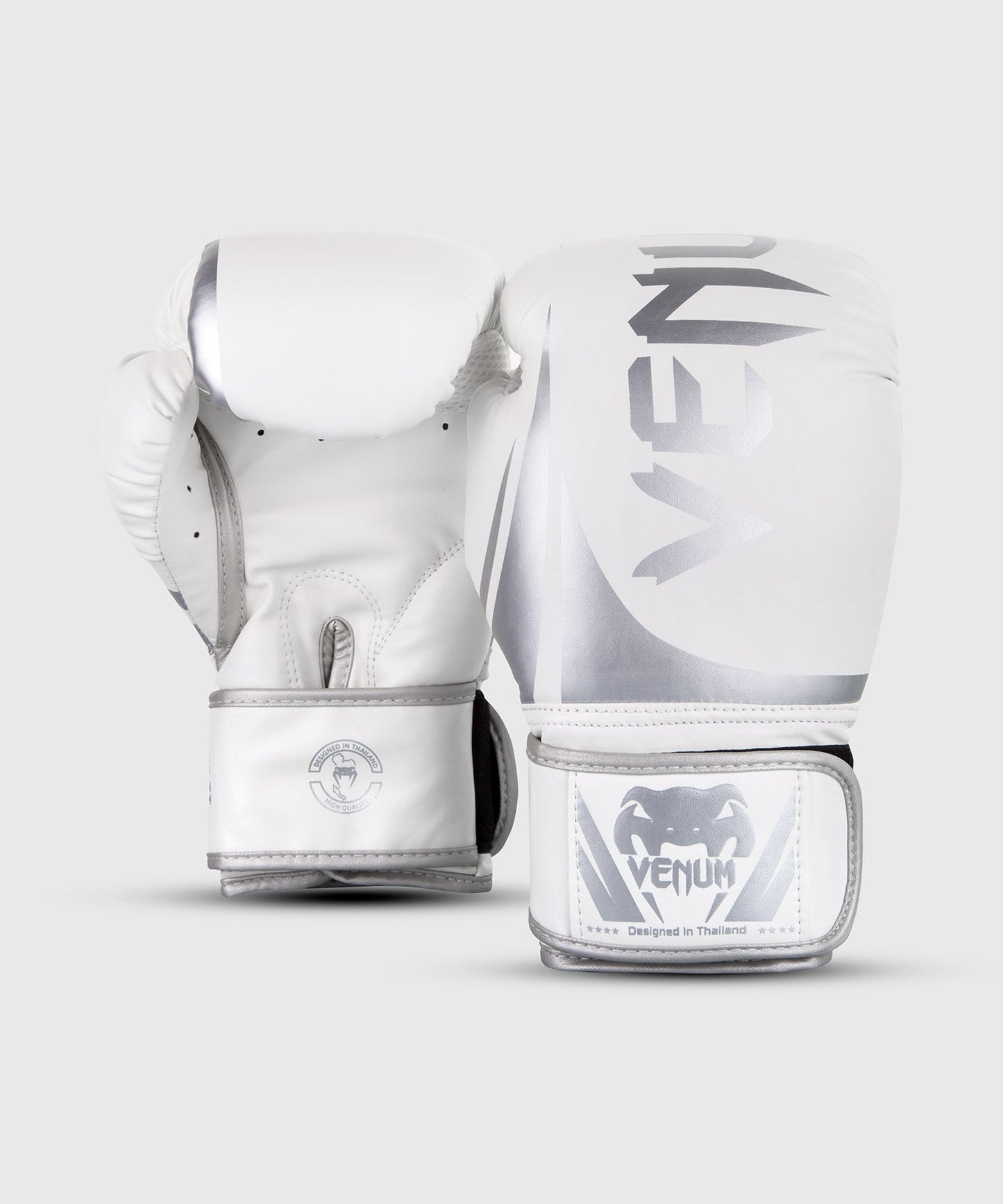 Venum Challenger 2.0 Boxing Gloves - White/Silver