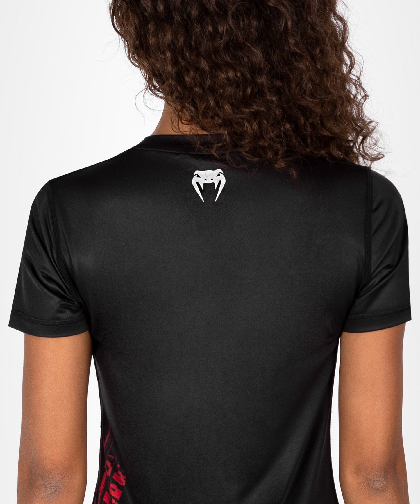 UFC Venum Performance Institute 2.0 Women’s Dry-Tech Shirt - Black/Red