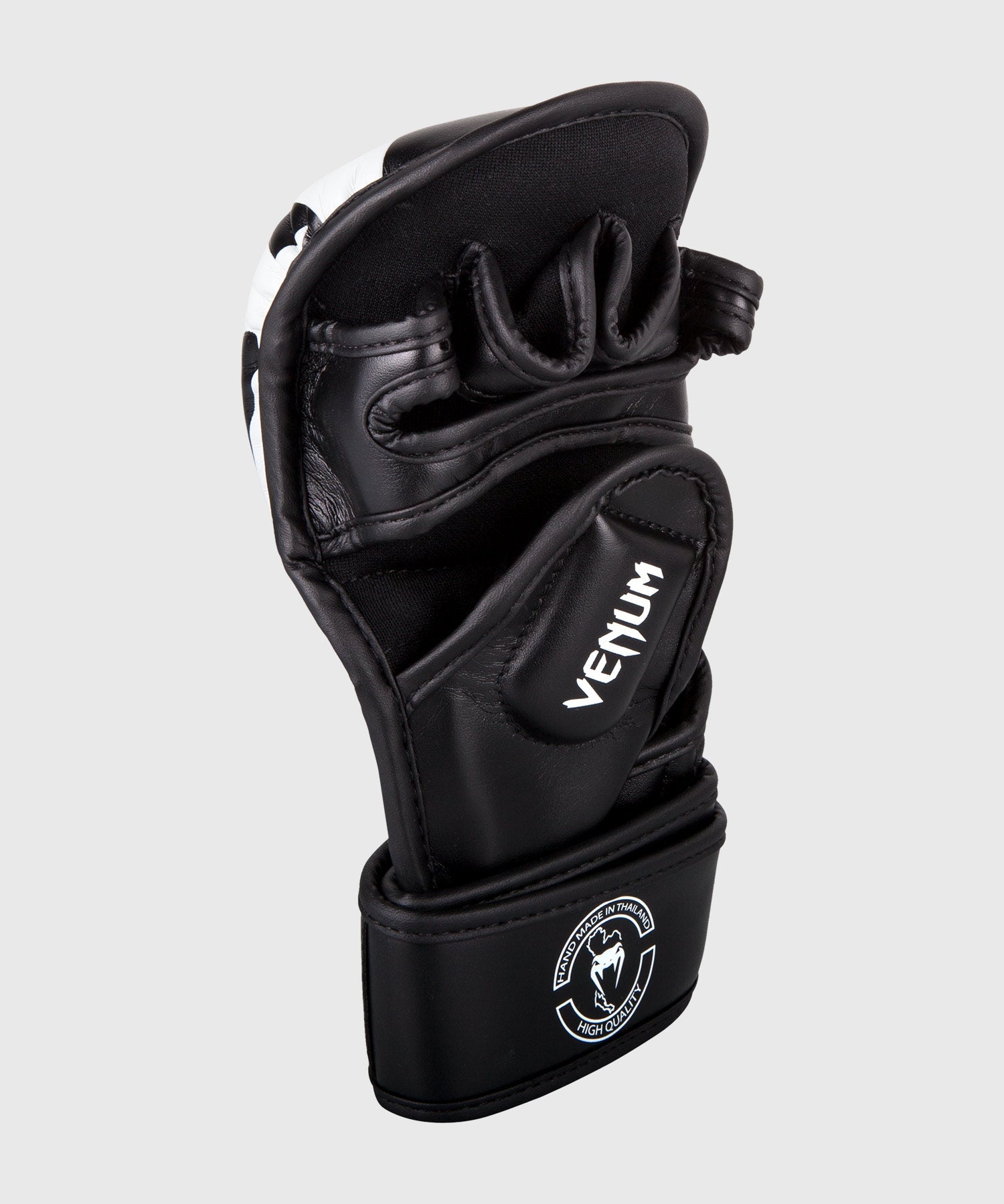 Venum Impact Sparring MMA Gloves Black White