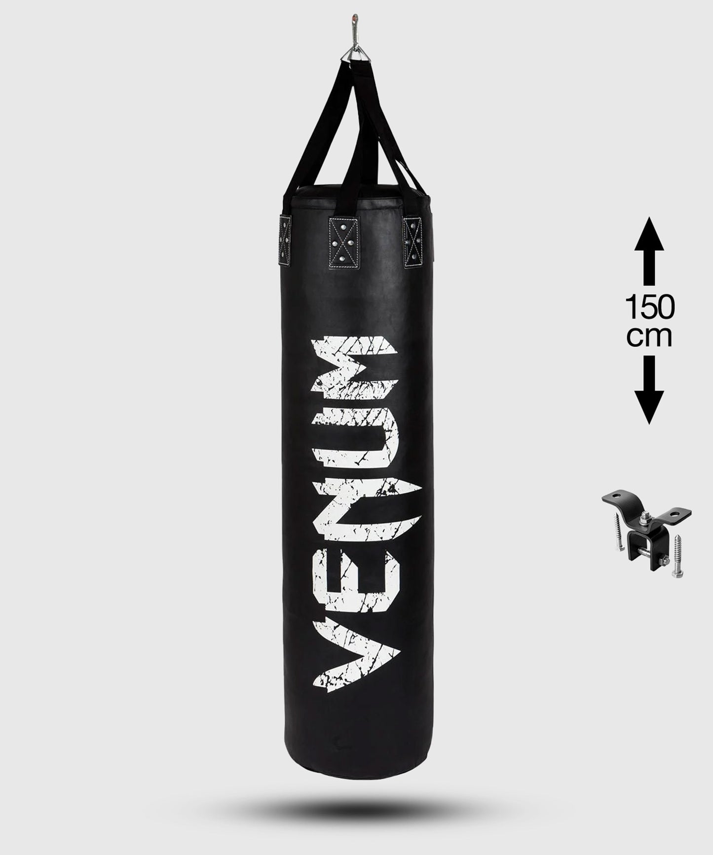 Venum Challenger Punching Bag - Black - 150 cm - Filled