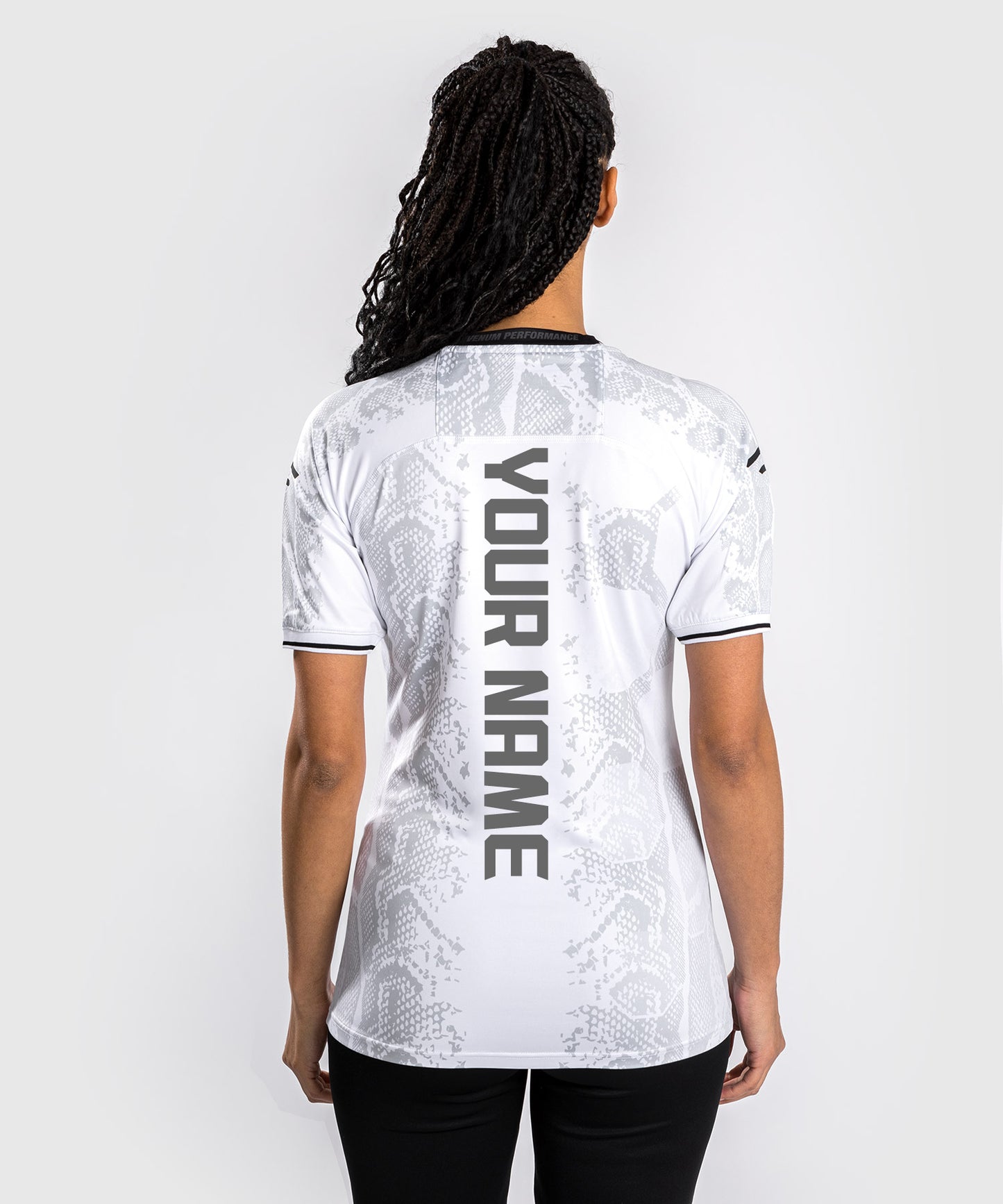 UFC Adrenaline by Venum Personalized Authentic Fight Night Women's Walkout Jersey - White