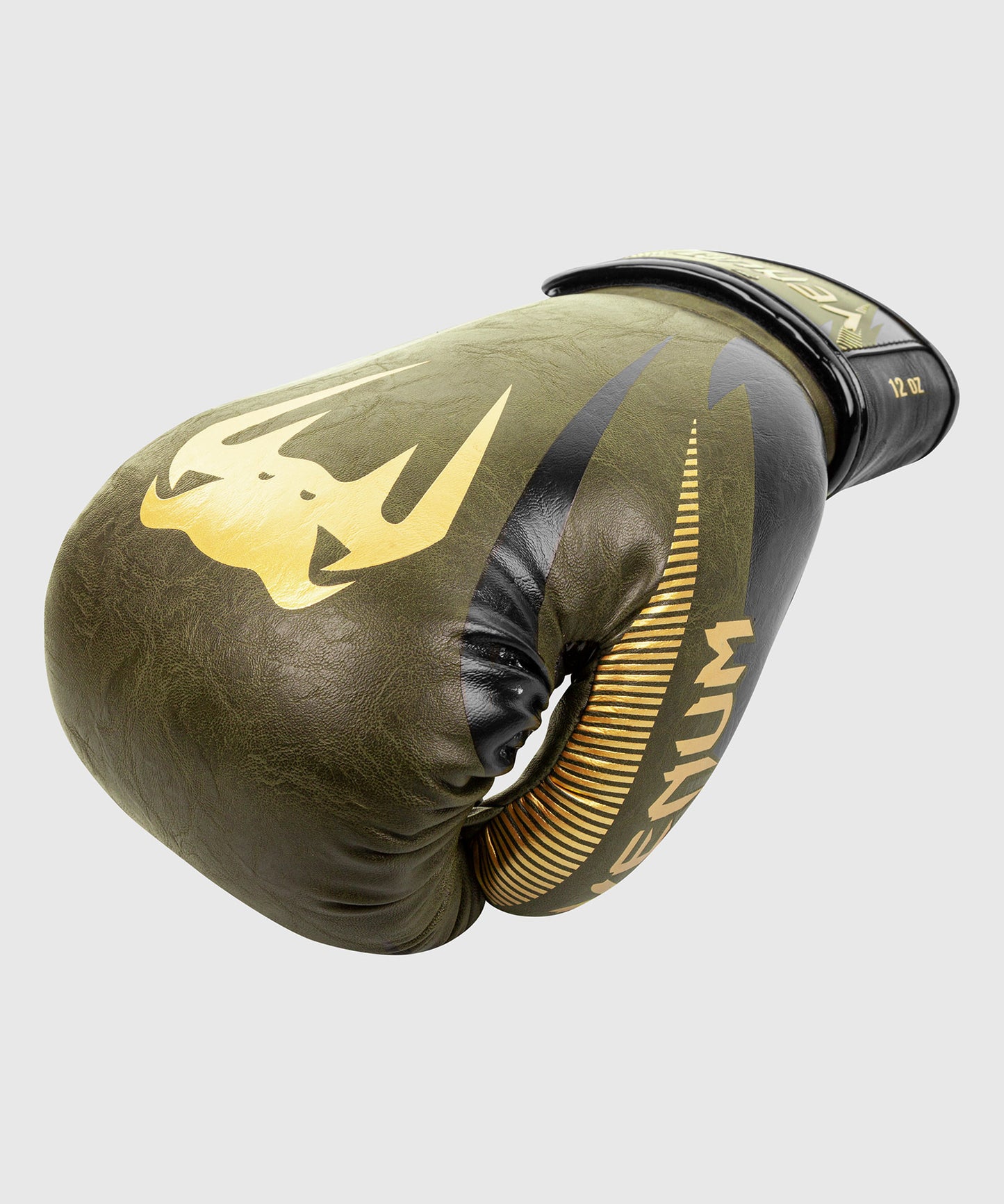Venum Impact Boxing Gloves - Khaki/Gold