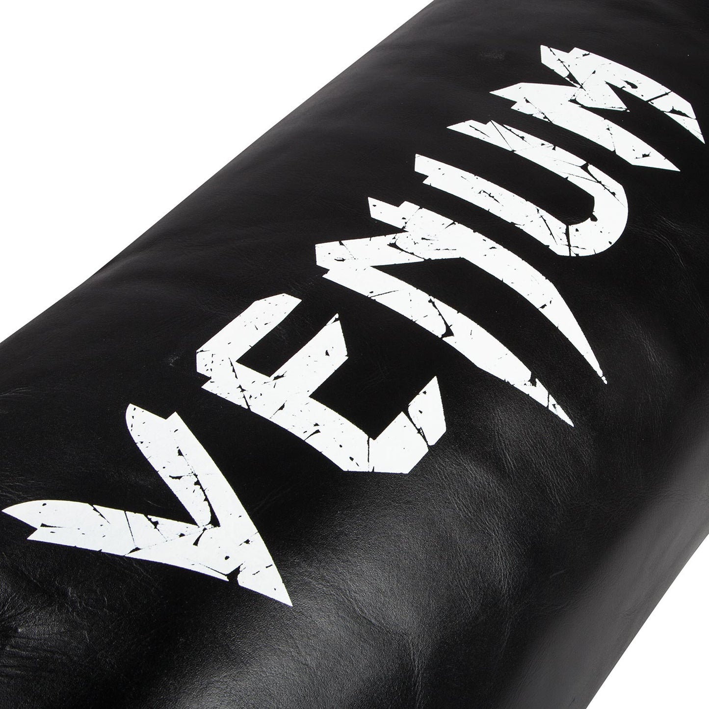 Venum Training Bag Leather - Black/White-Unfilled