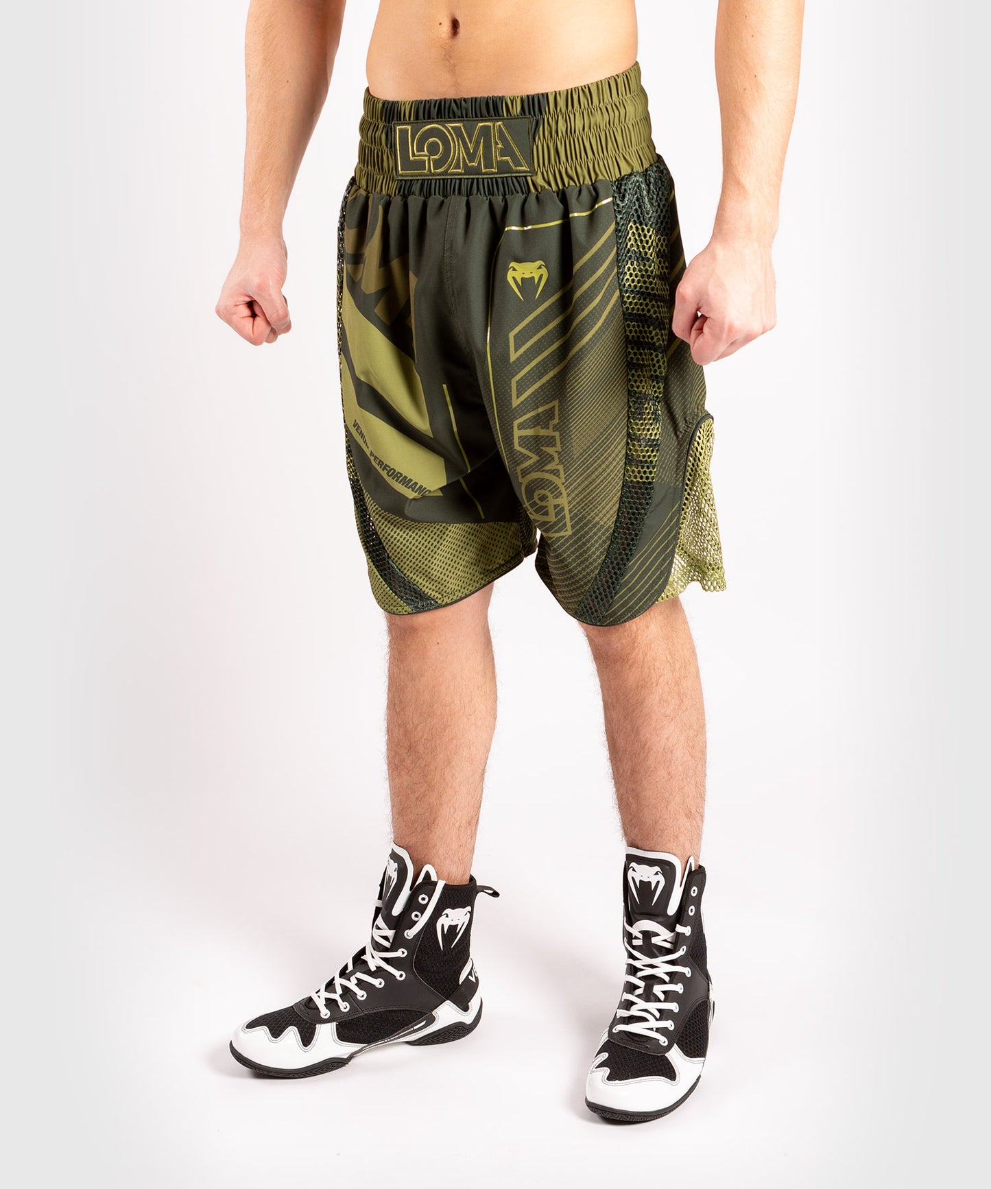 Venum Loma Commando Boxing Shorts - Khaki