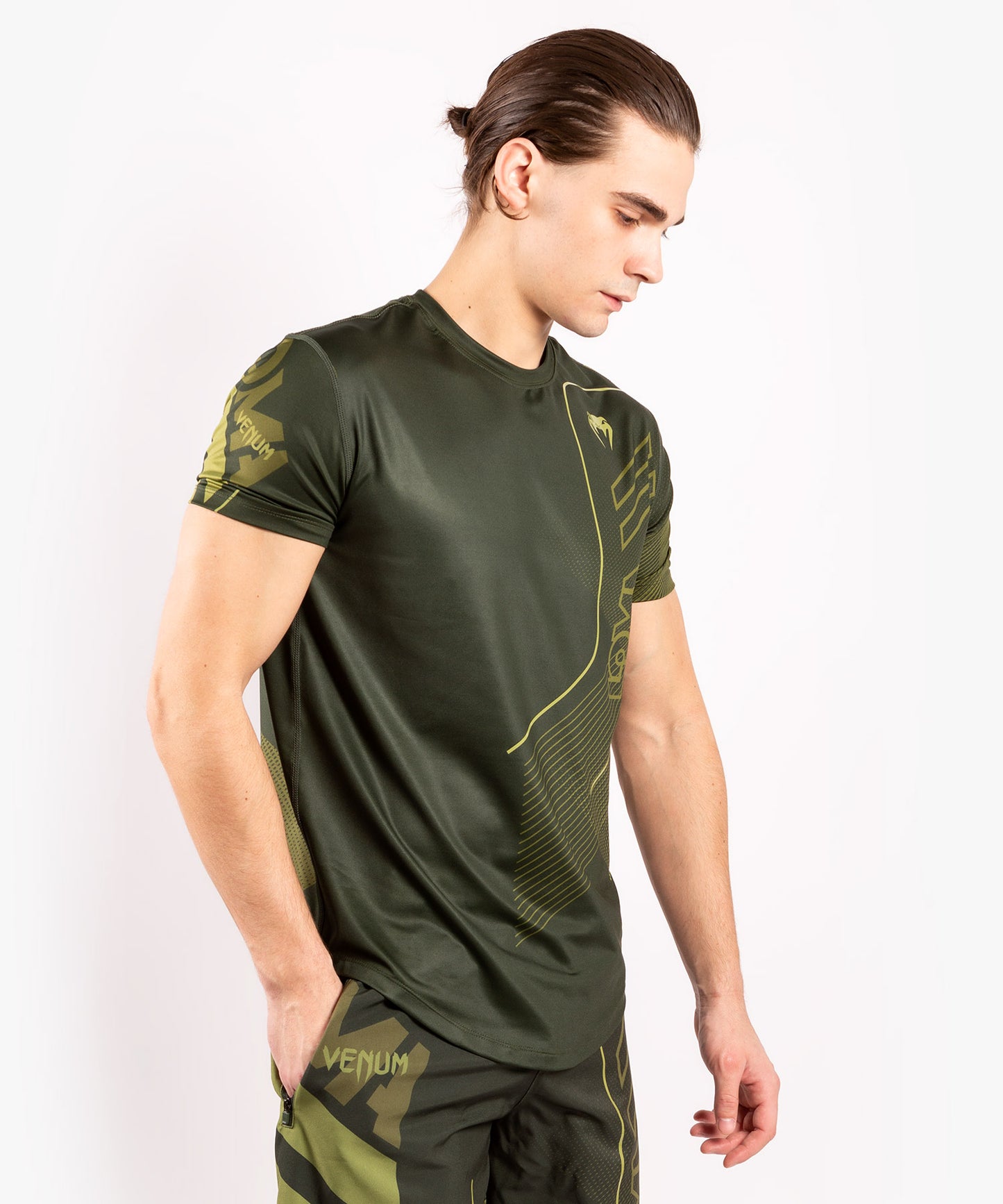 Venum Loma Commando Dry Tech  T-shirt - Khaki