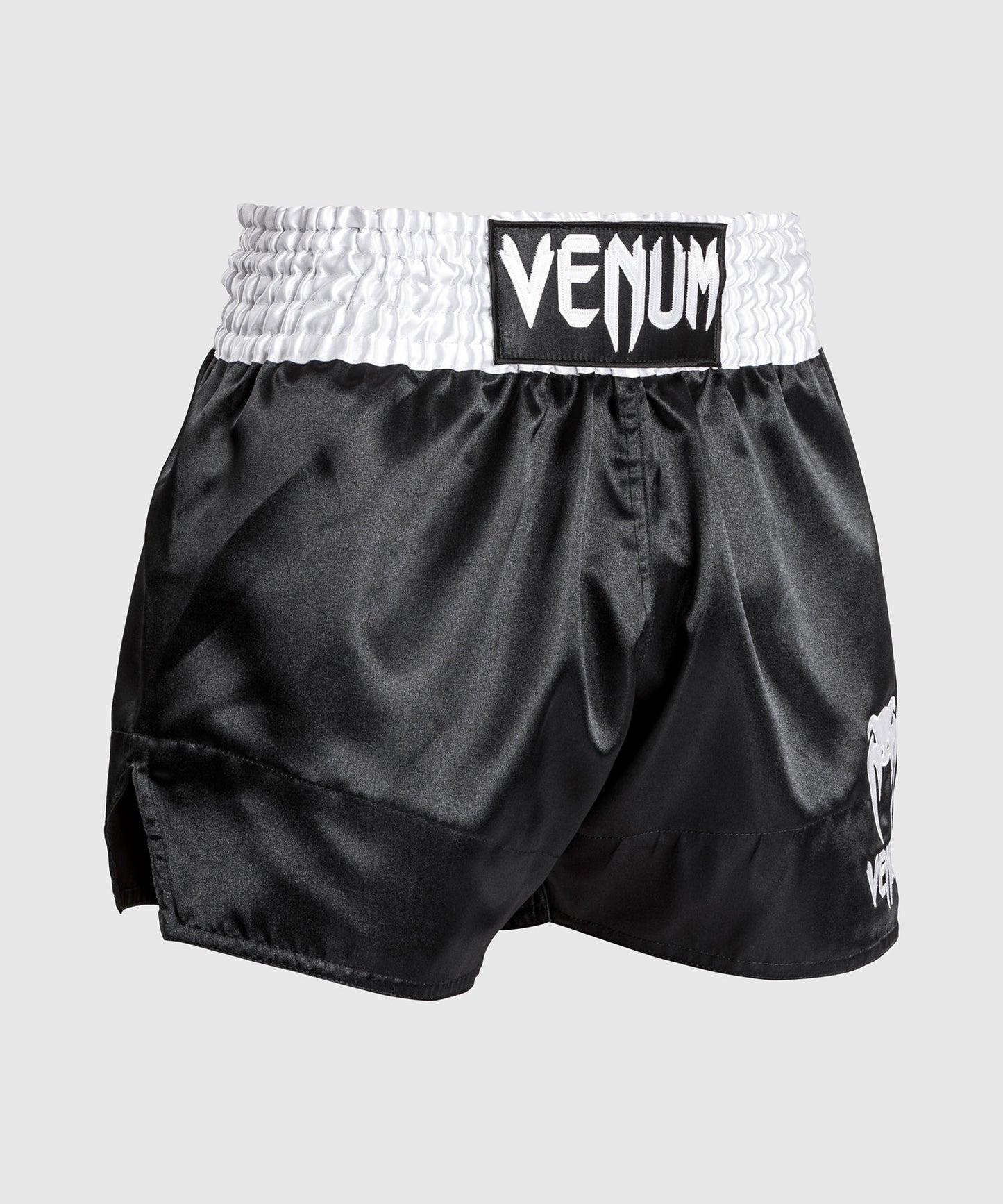 Venum Classic Muay Thaï Short - Black/White/White