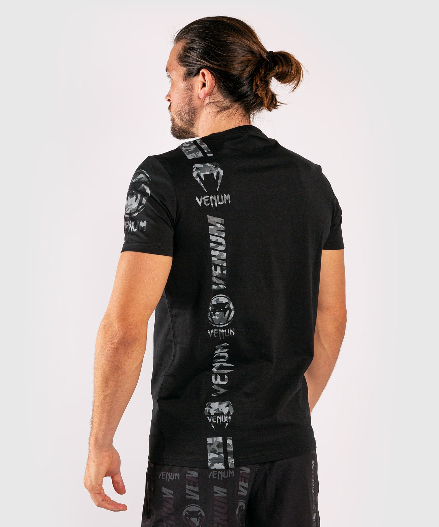 Venum Logos T-Shirt - Black/Urban camo