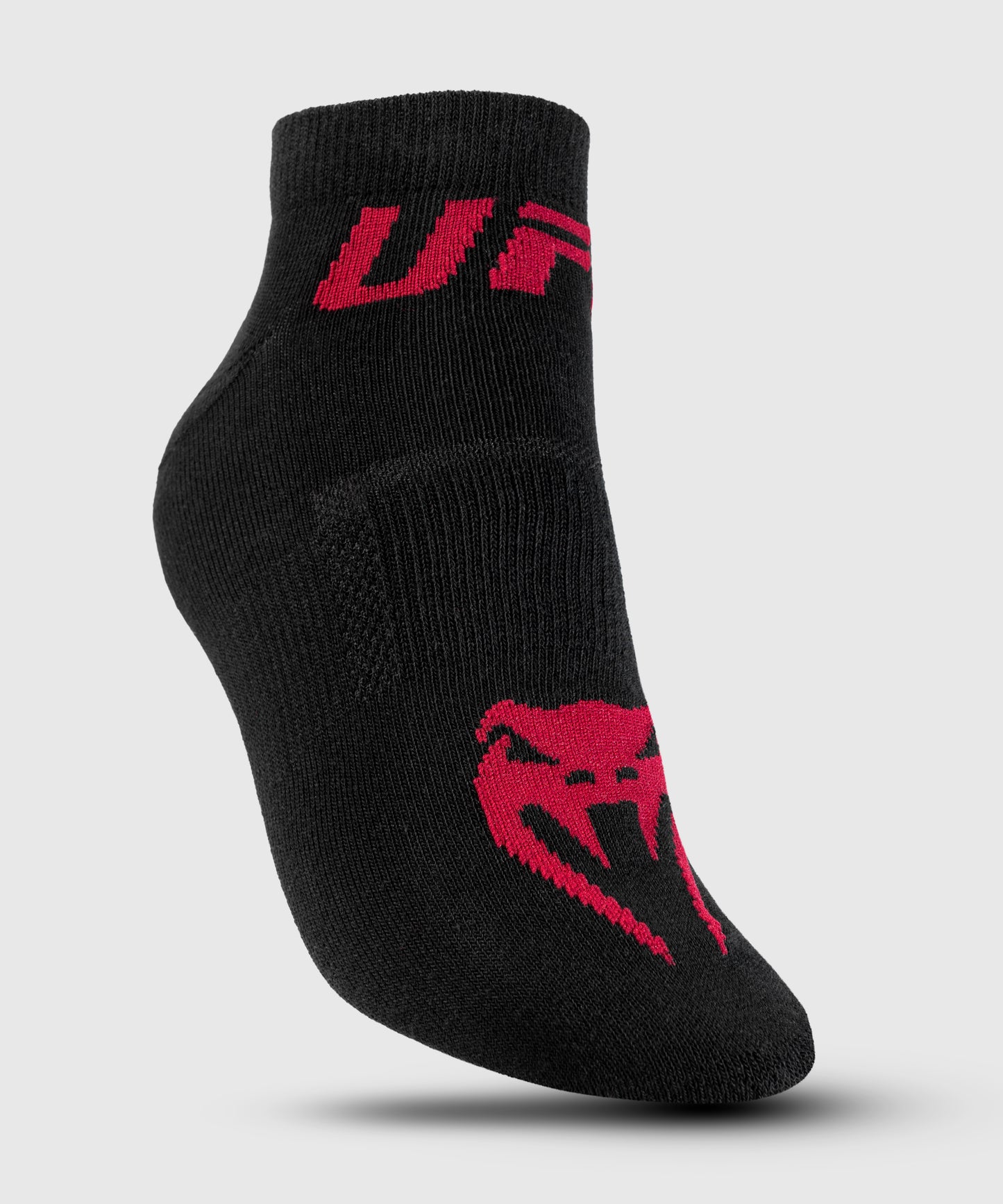 UFC Venum Authentic Fight Week Men’s 2.0 Performance Sock set of 2 - Black/Red