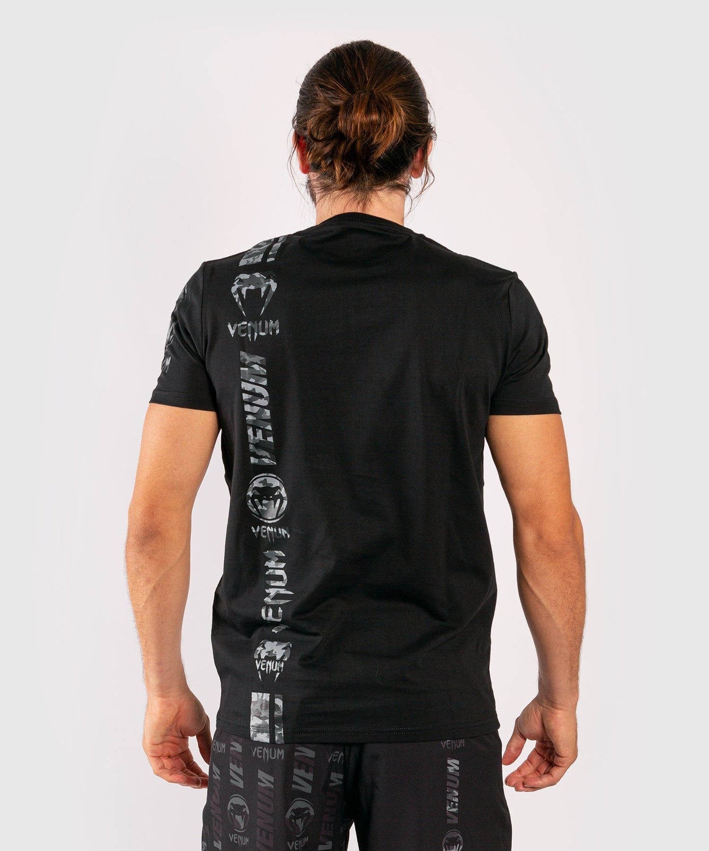 Venum Logos T-Shirt - Black/Urban camo