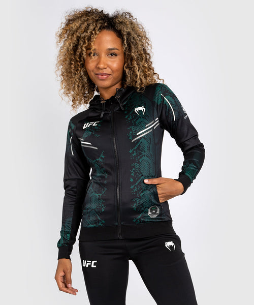 Reebok ufc hoodie store womens green