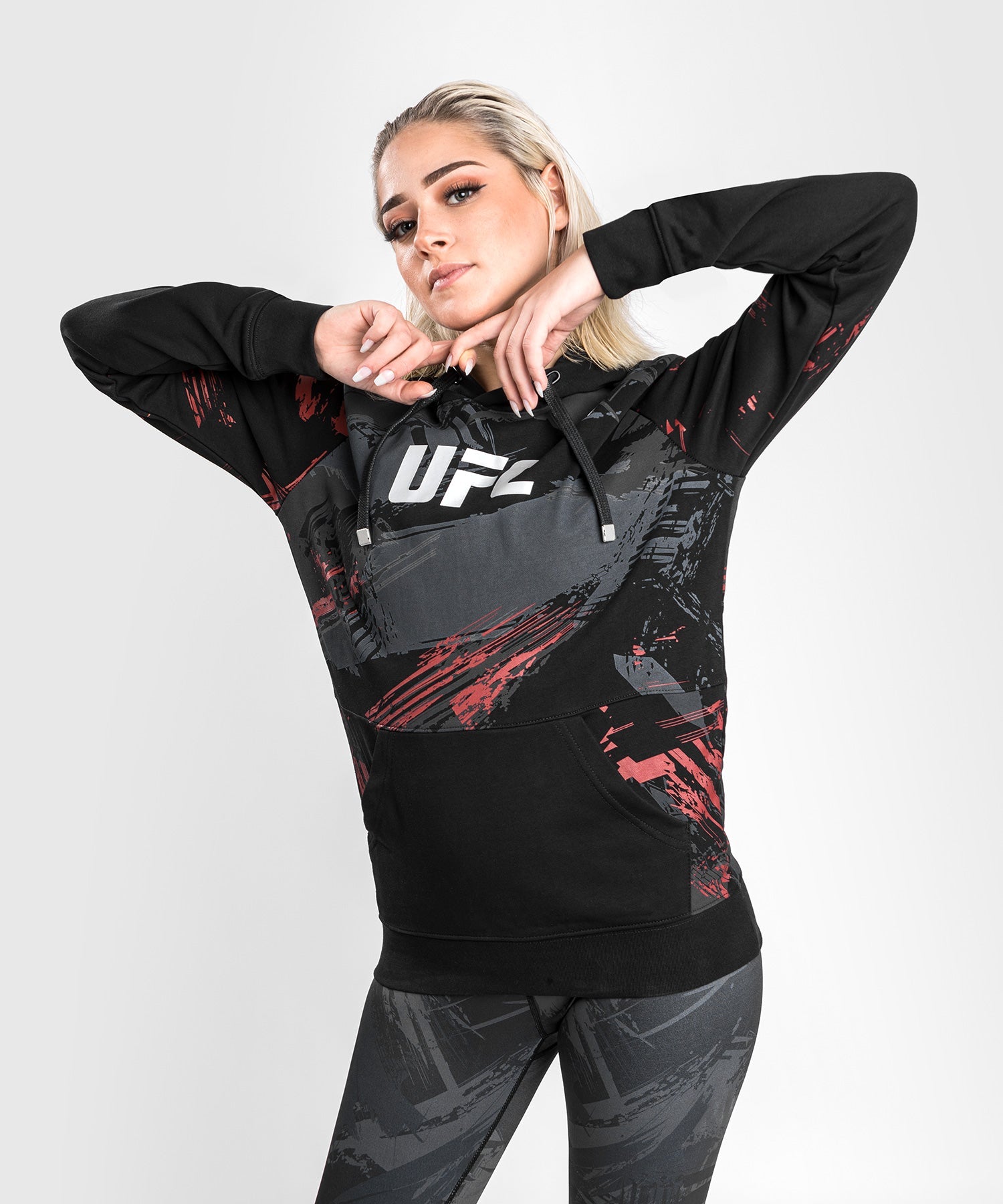 Reebok ufc hoodie womens gold online