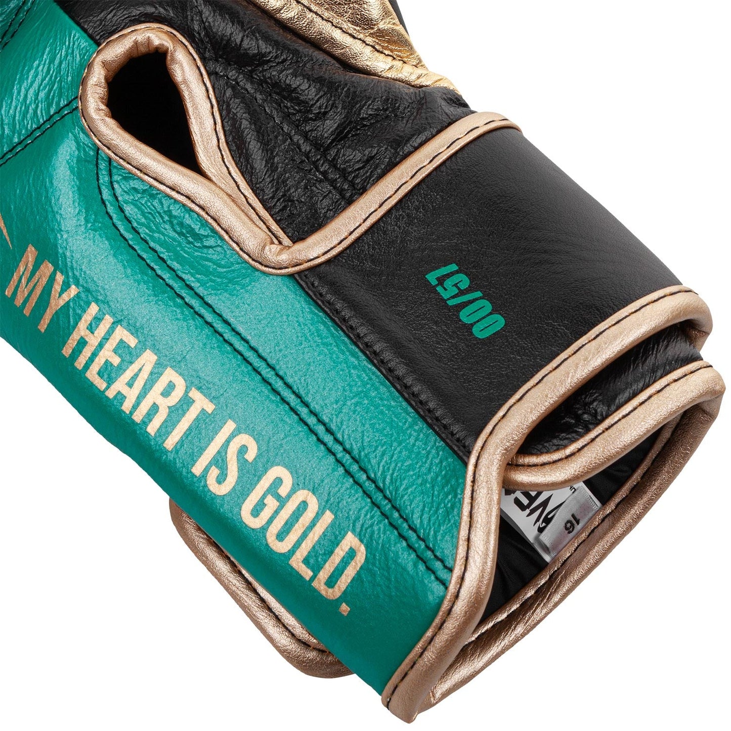 Venum Giant 2.0 Pro Boxing Gloves WBC Limited Edition - Velcro - Green Metallic/Gold