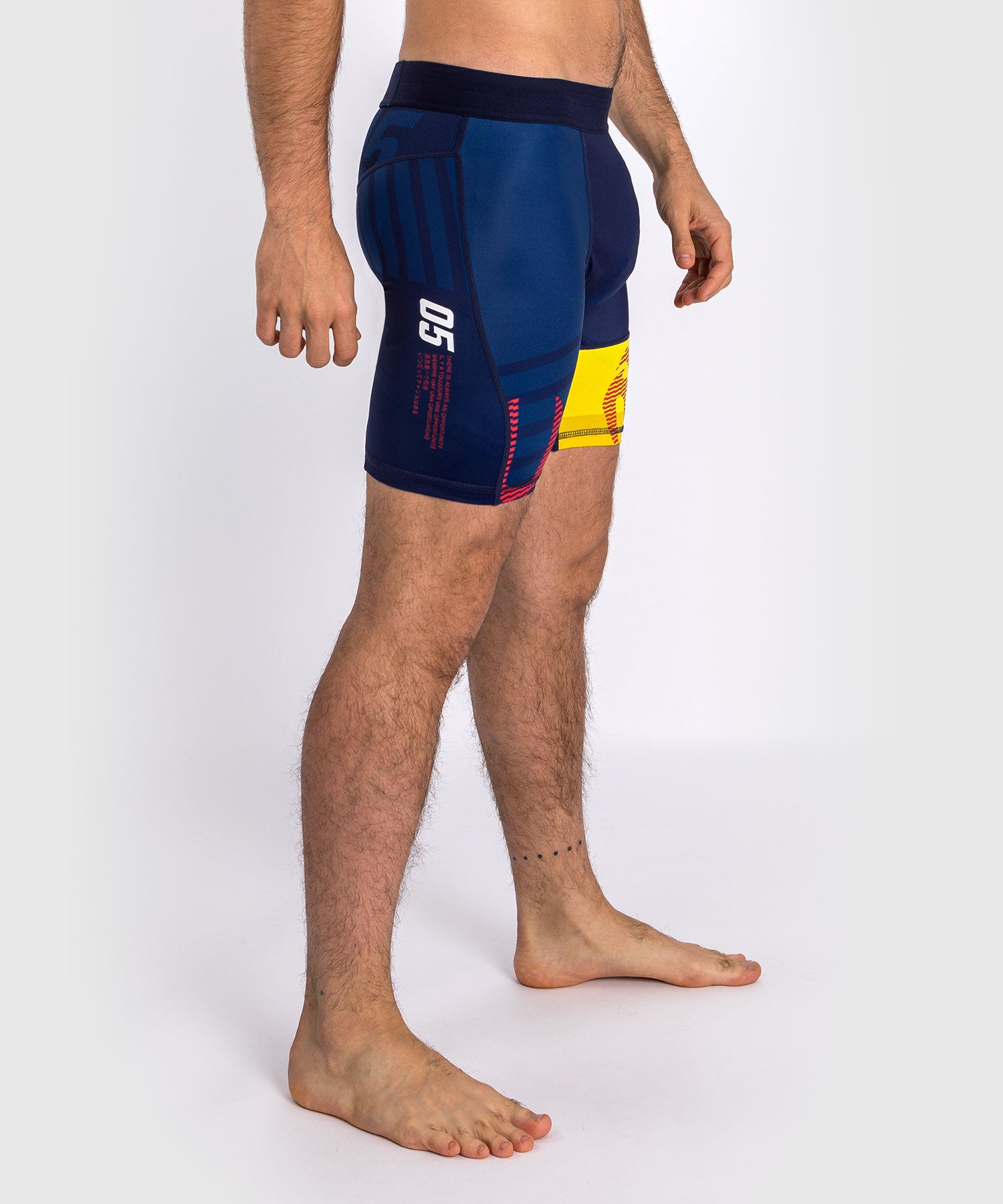 Vale Tudo Shorts Venum Sport 05 - Bleu/Jaune - Shorts de compression
