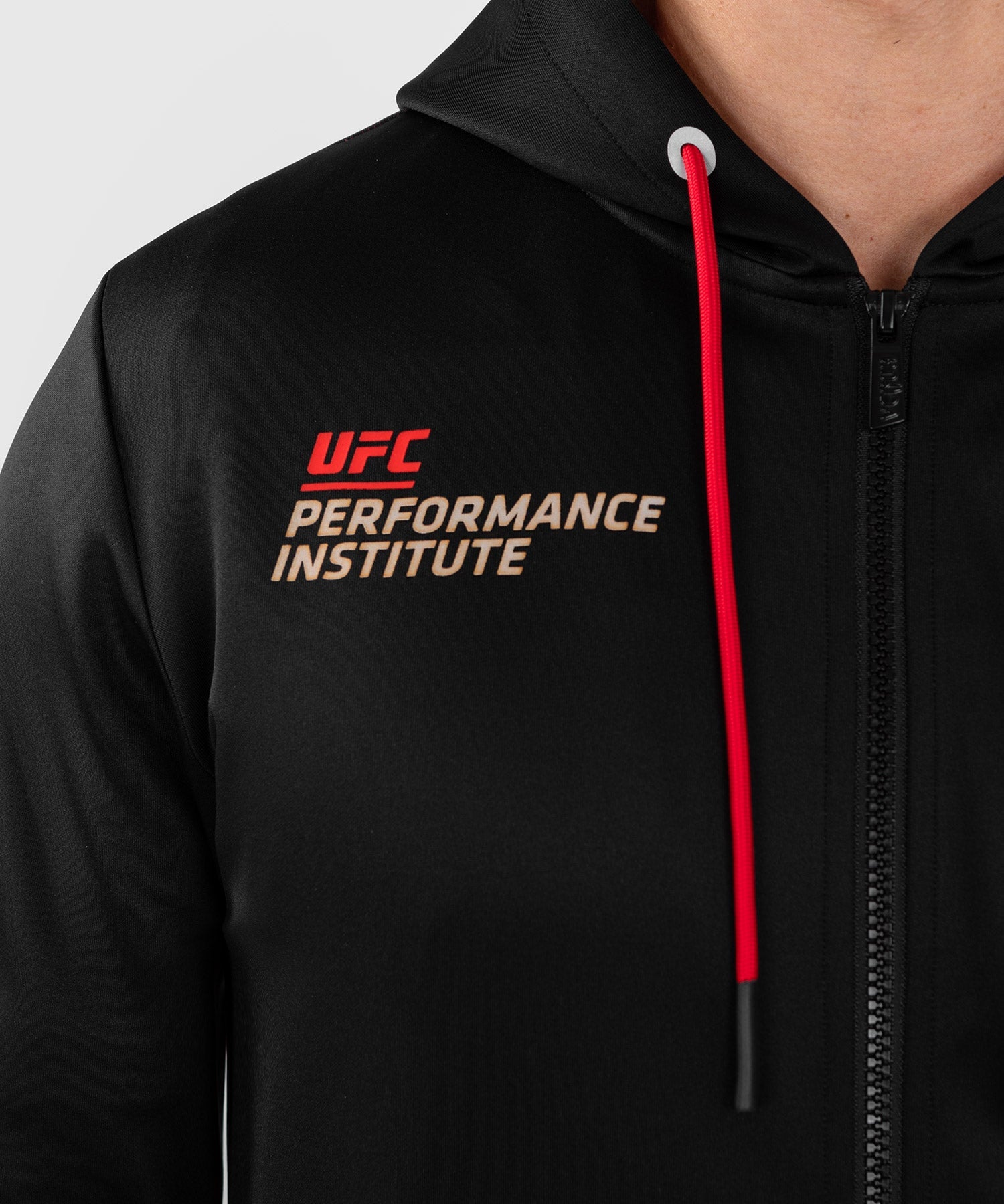 Sweatshit à capuche UFC Venum  Performance Institute 2.0  - Noir/Rouge - Sweatshirts