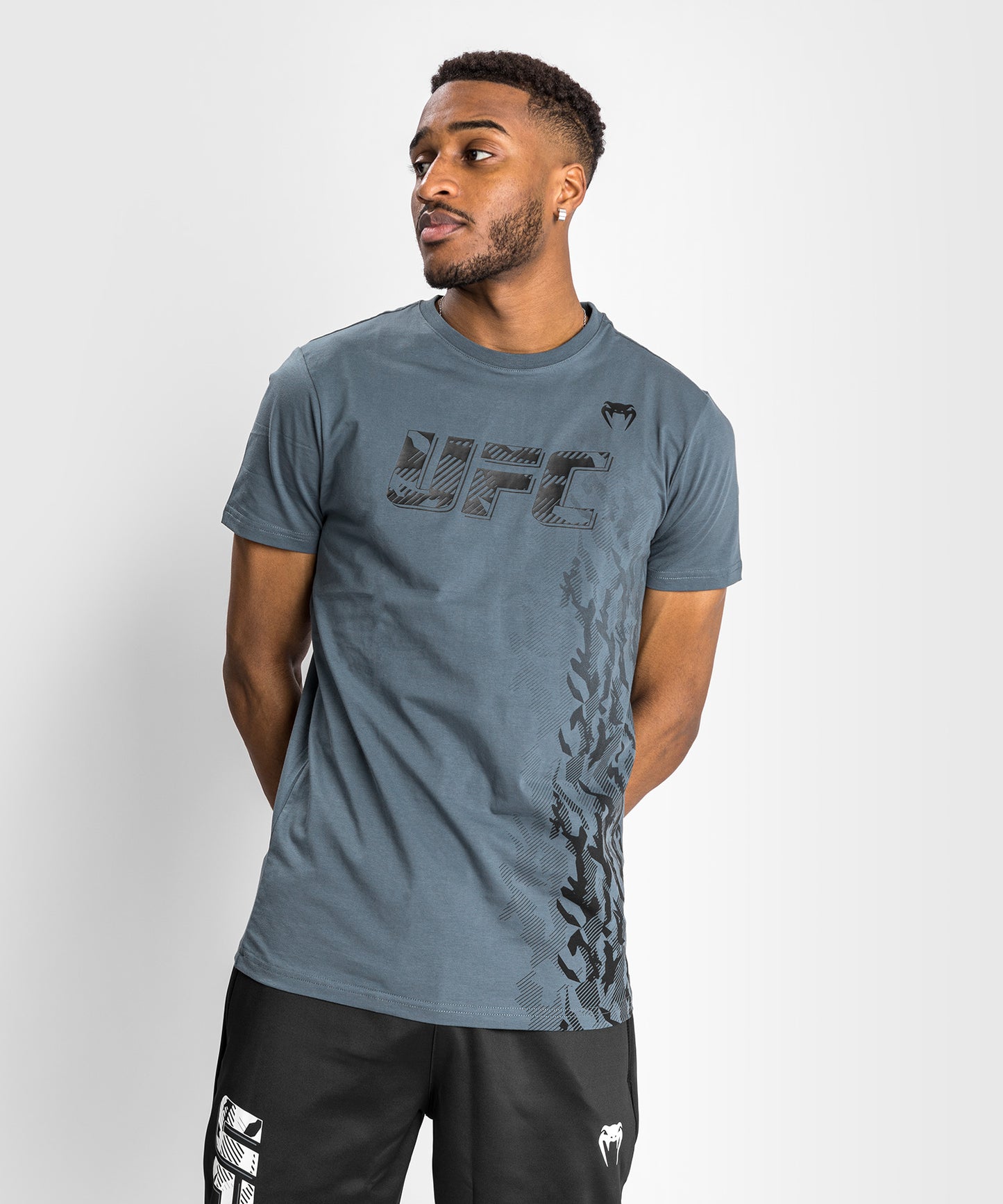Ufc venum authentic fight week men's 2.0 short sleeve t-shirt - grey -  Skilspo