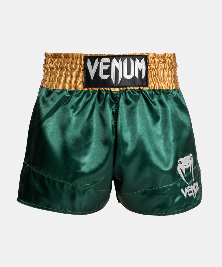 Venum Classic Muay Thai Short Khaki White Venum United Kingdom