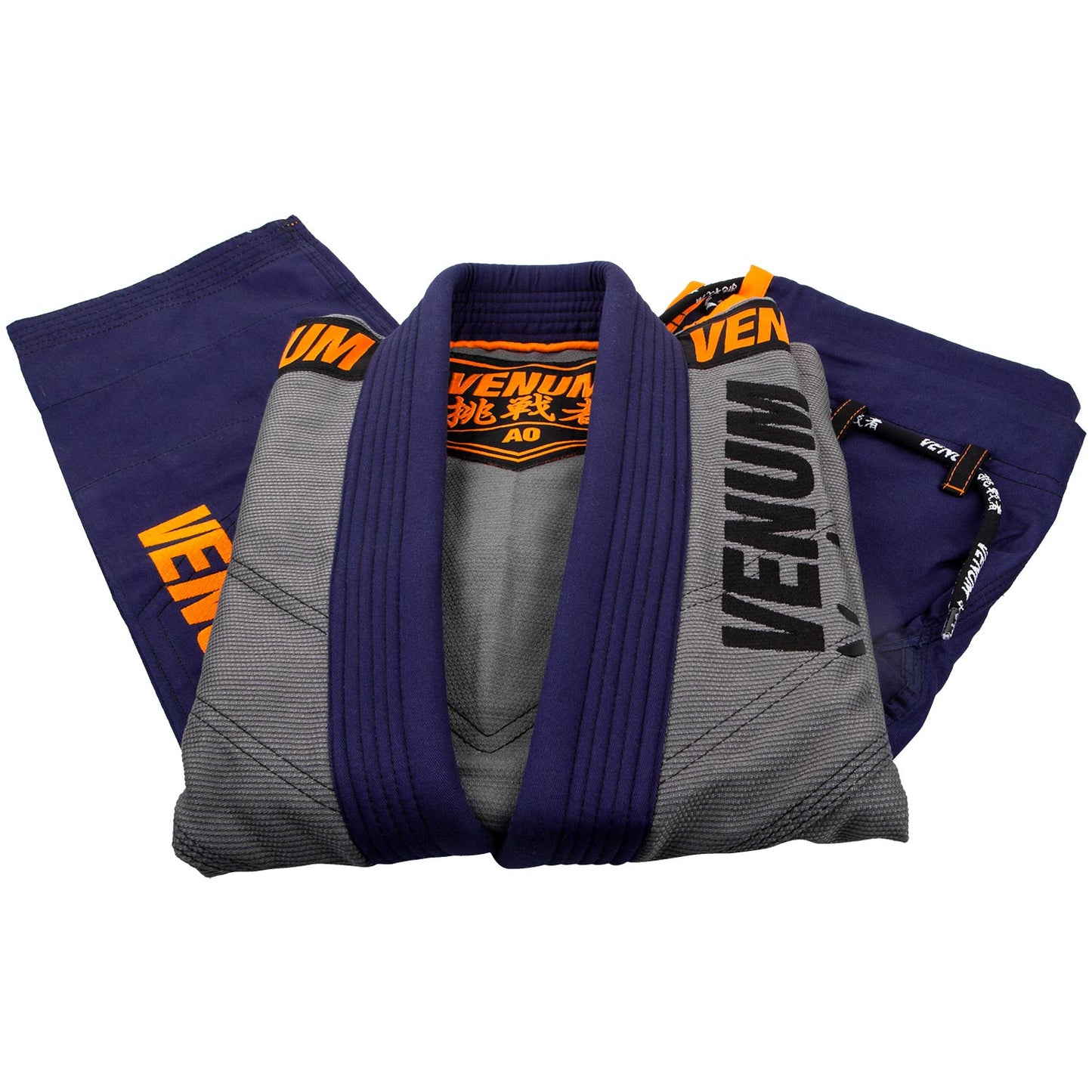 Venum Challenger 4.0 BJJ Gi - (Bag Included) - Navy Blue