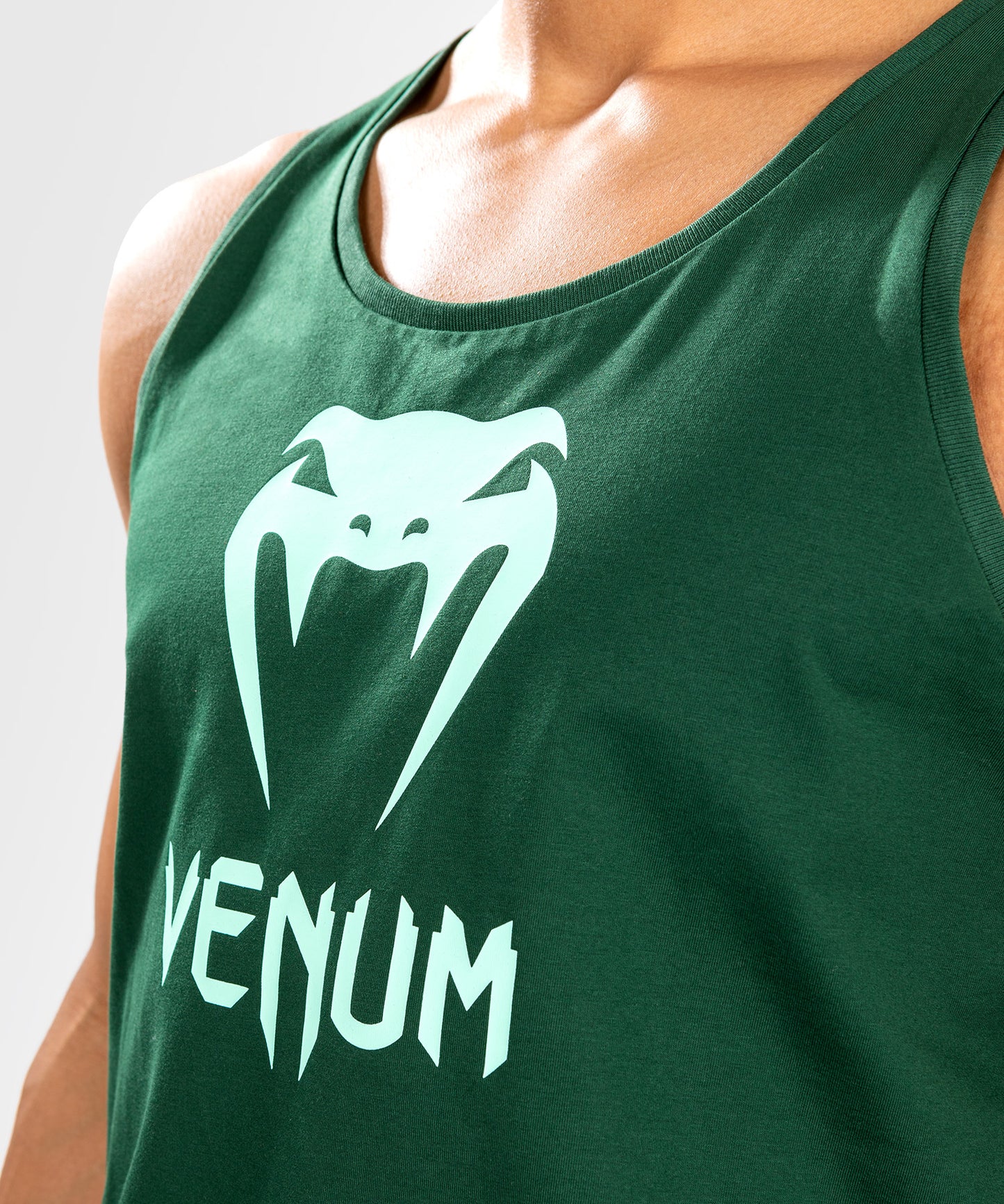 Venum Classic Tank Top - Dark Green/Turquoise