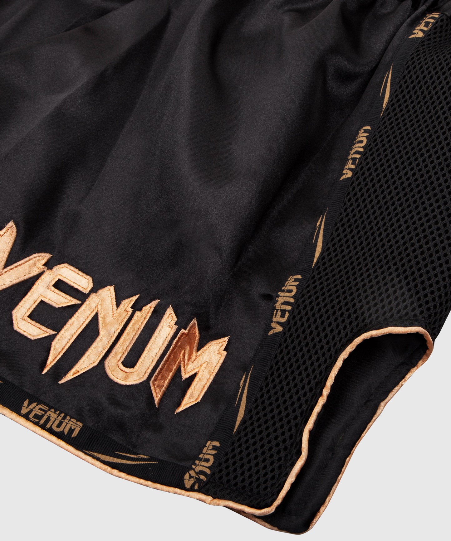 Venum Giant Muay Thai Shorts - Black/Gold