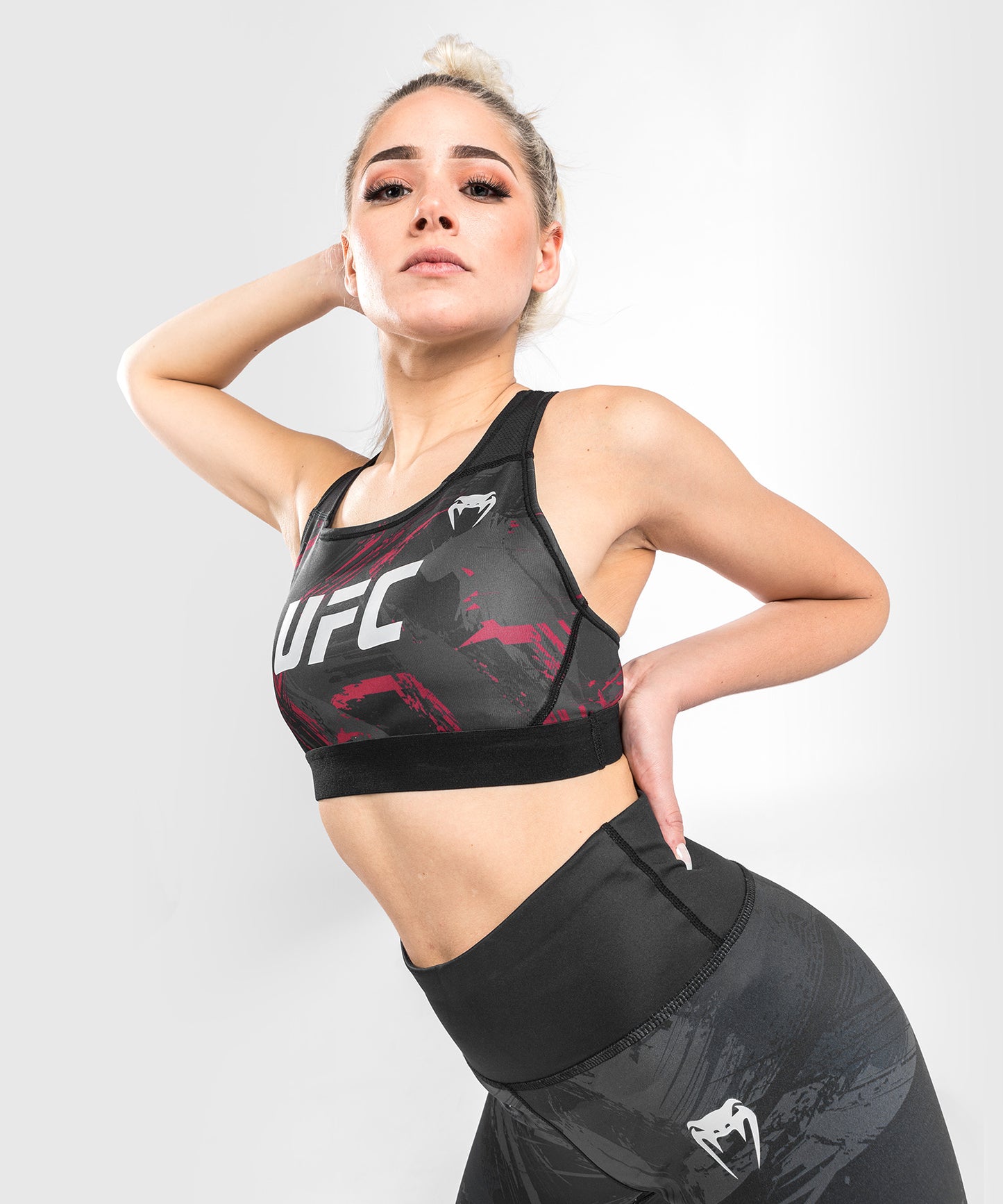 UFC Venum Authentic Fight Week Women’s 2.0 Sport Bra - Black/Red