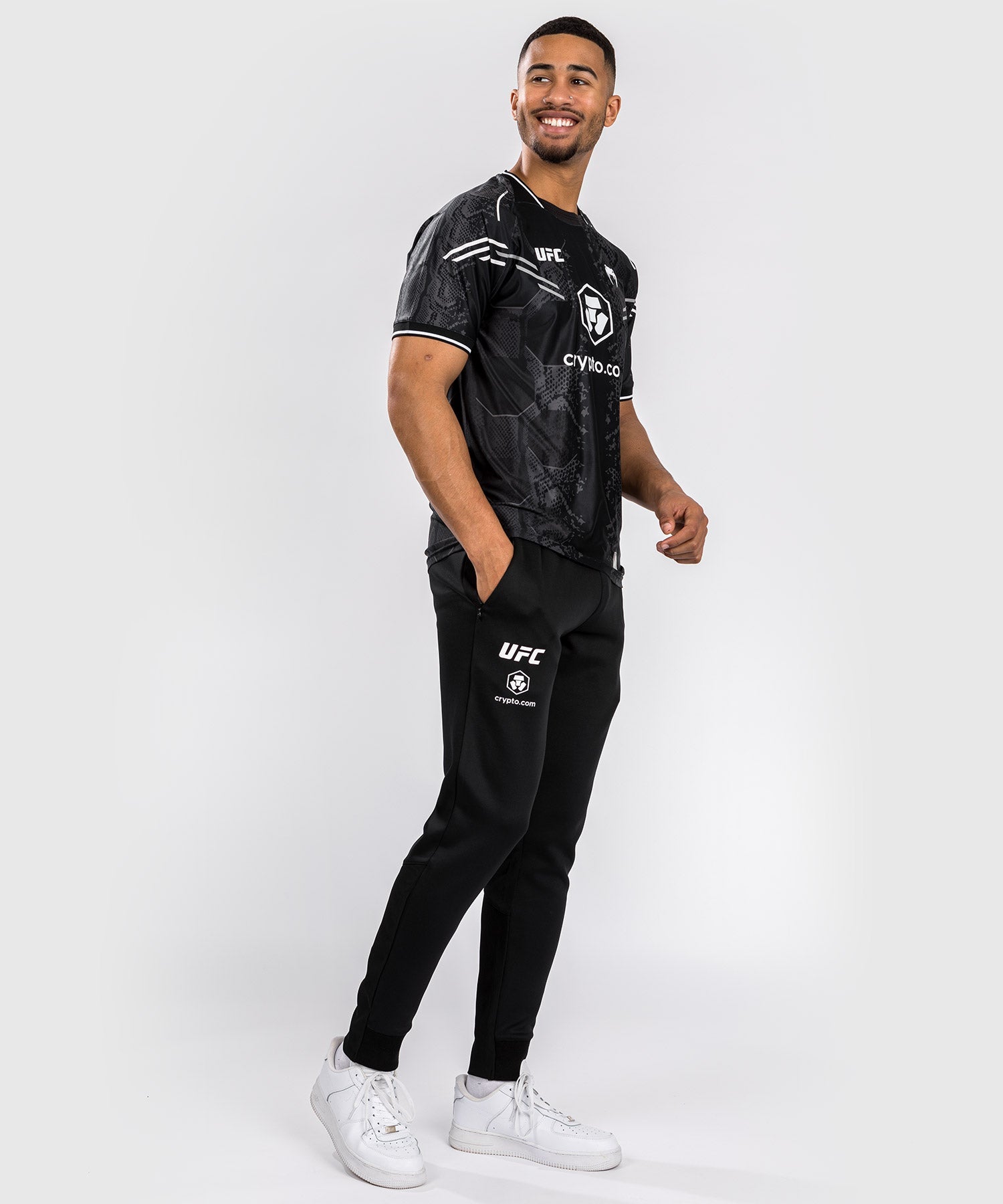 UFC Adrenaline by Venum Authentic Fight Night Men s Walkout Pant Black