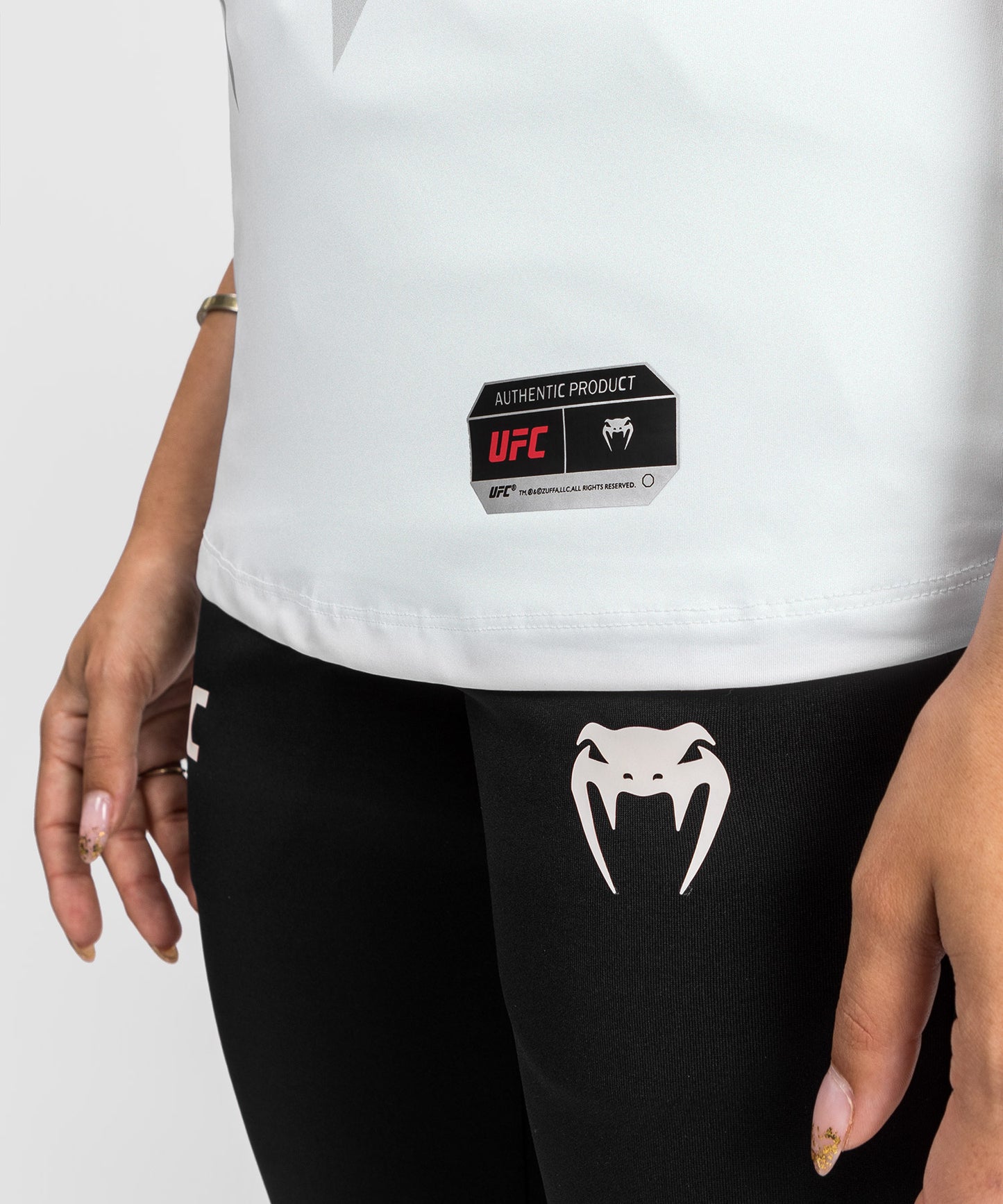 UFC Venum Authentic Fight Night 2.0 Kit by Venum Women's Walkout Jersey - White