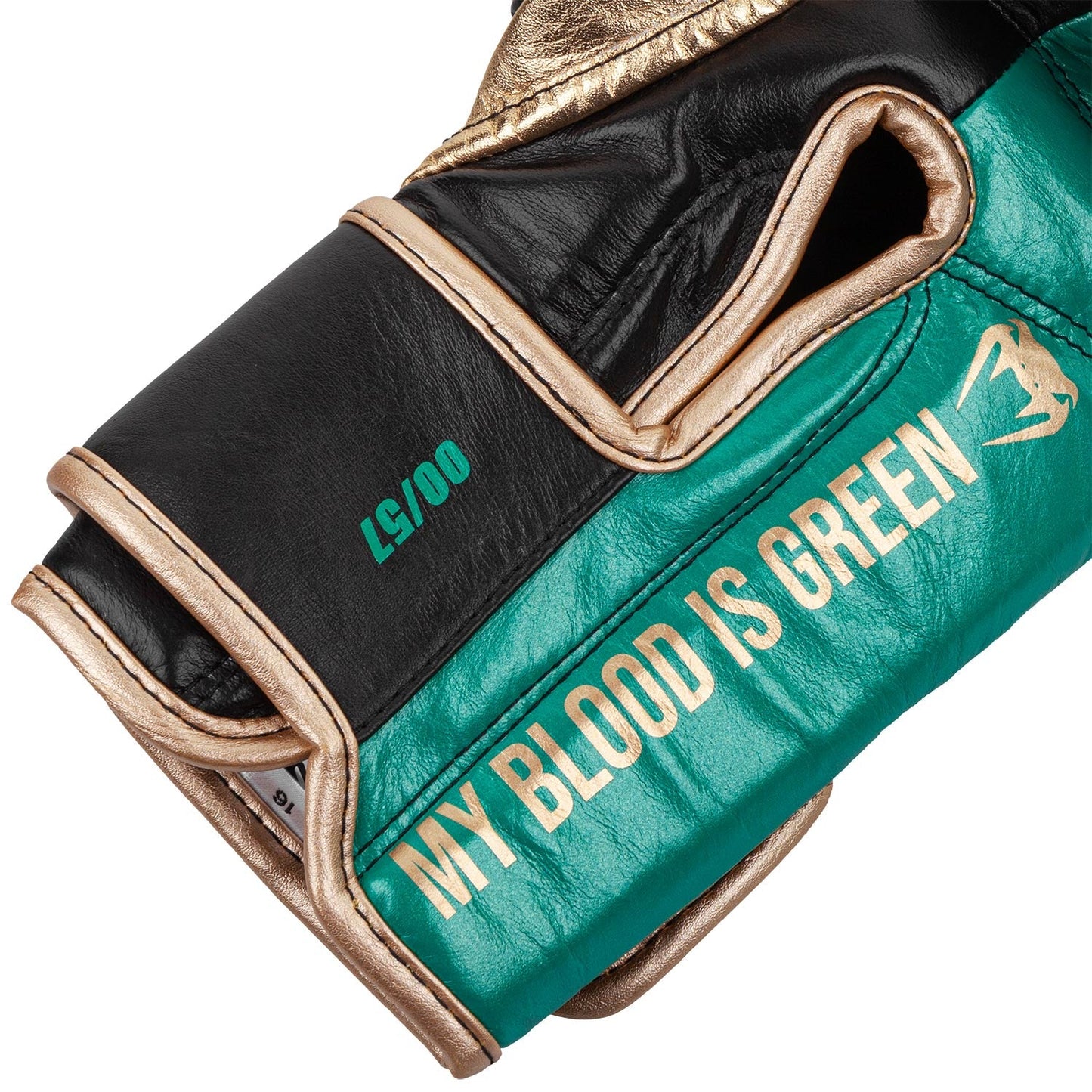 Venum Giant 2.0 Pro Boxing Gloves WBC Limited Edition - Velcro - Green Metallic/Gold
