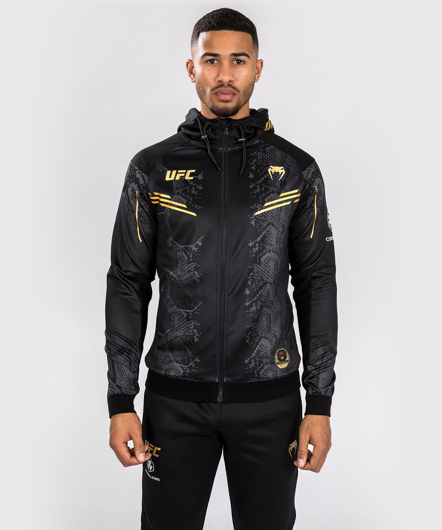 UFC Adrenaline by Venum Authentic Fight Night Men’s Walkout Hoodie - Champion