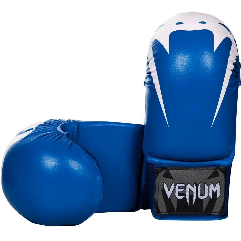 Venum Giant Karate Mitts - Without Thumbs - Blue