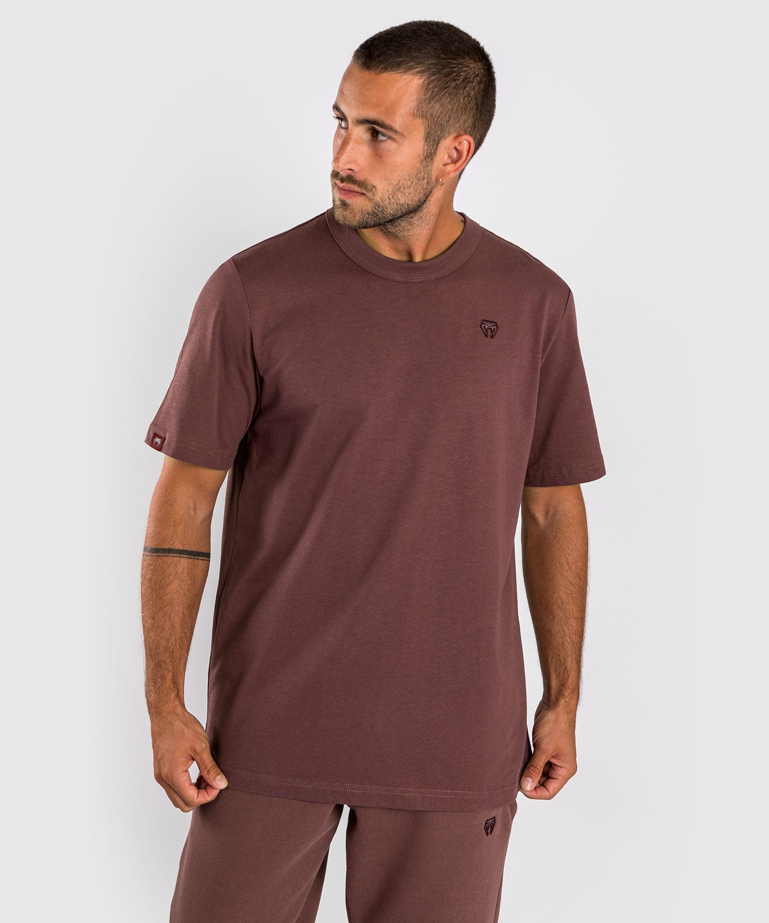 Brown dri fit t shirt outlet