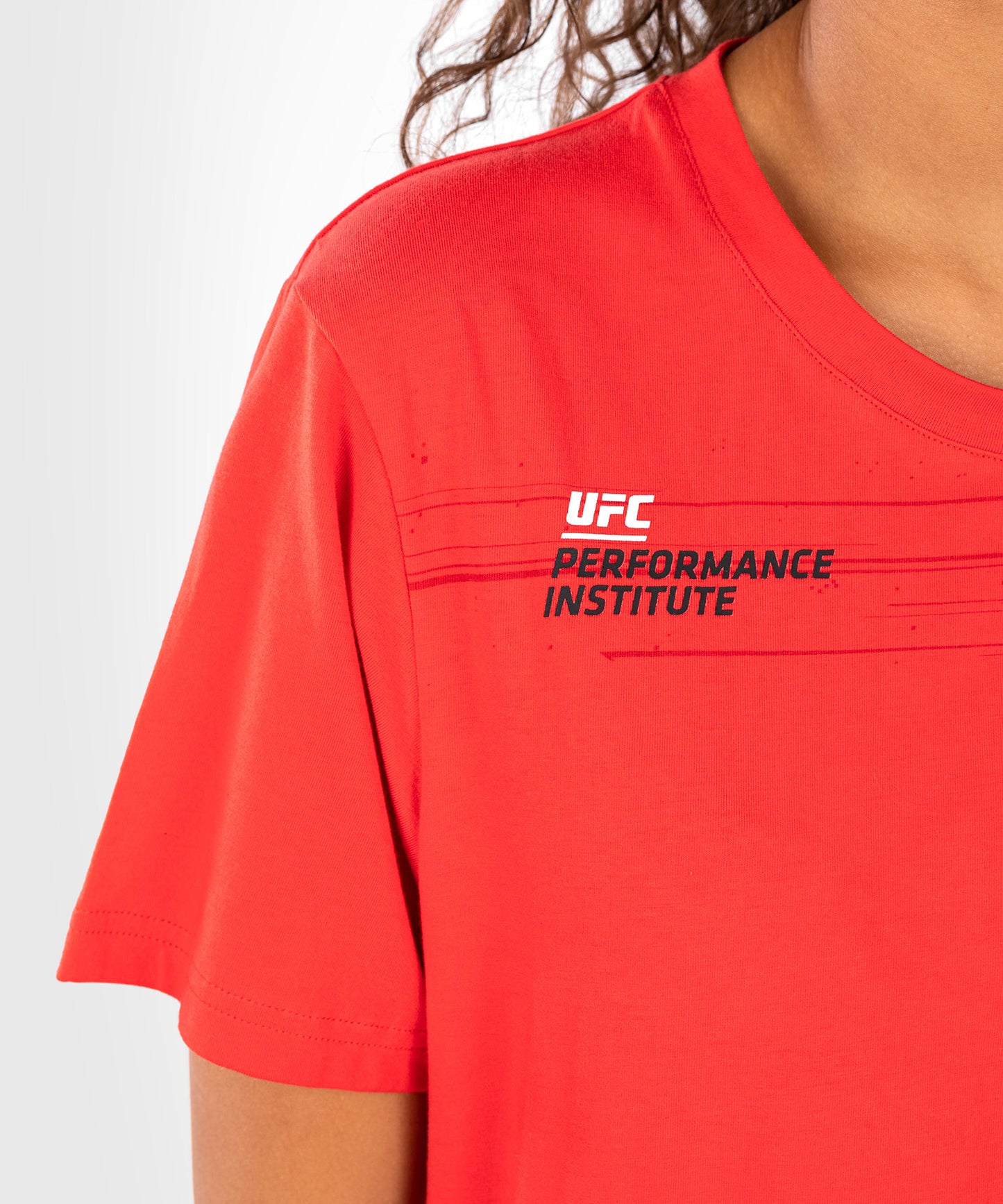T-Shirt Femme UFC Venum Performance Institute 2.0 - Rouge - T-shirts