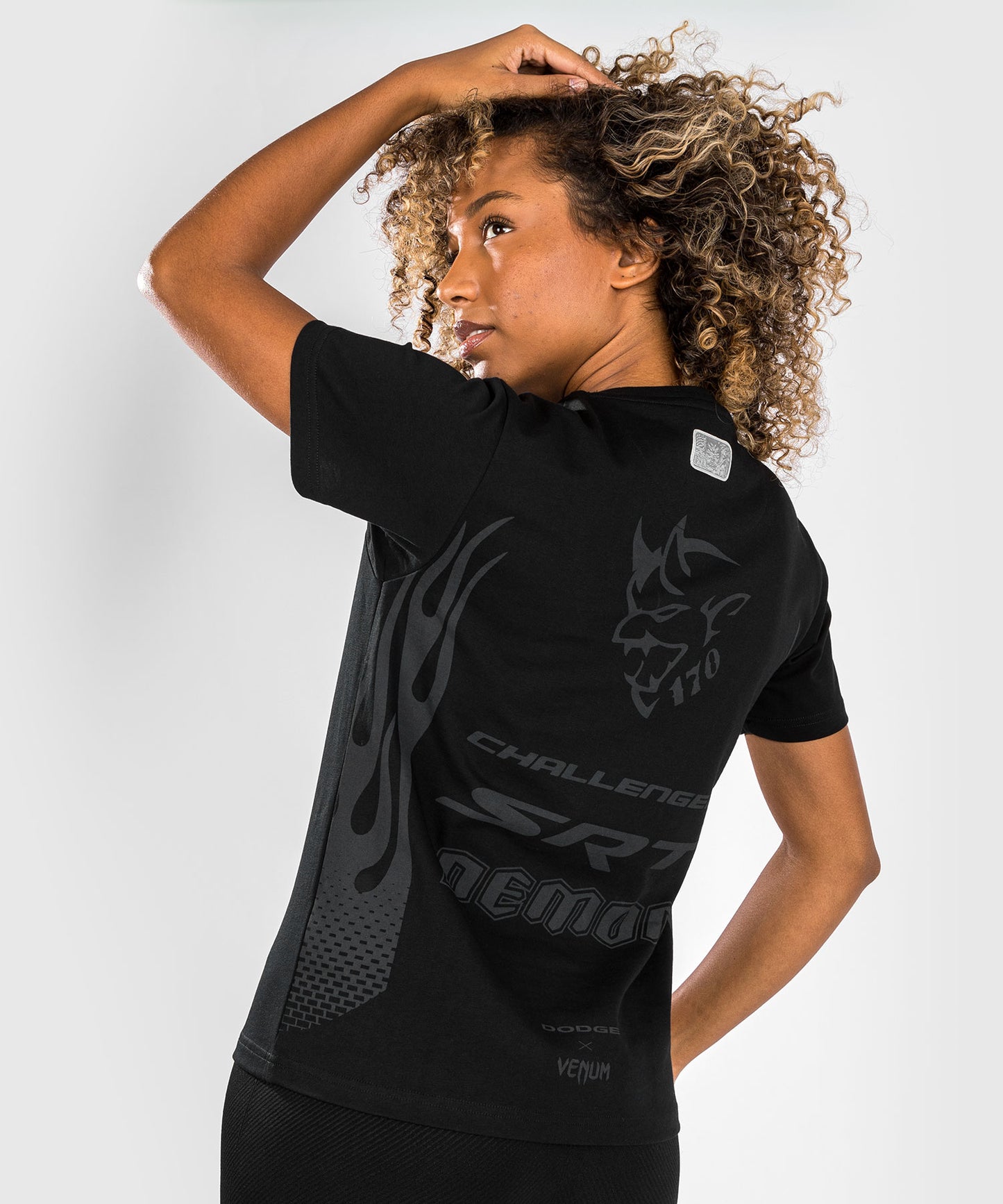 Venum x Dodge Demon 170 Women's T-Shirt - Black