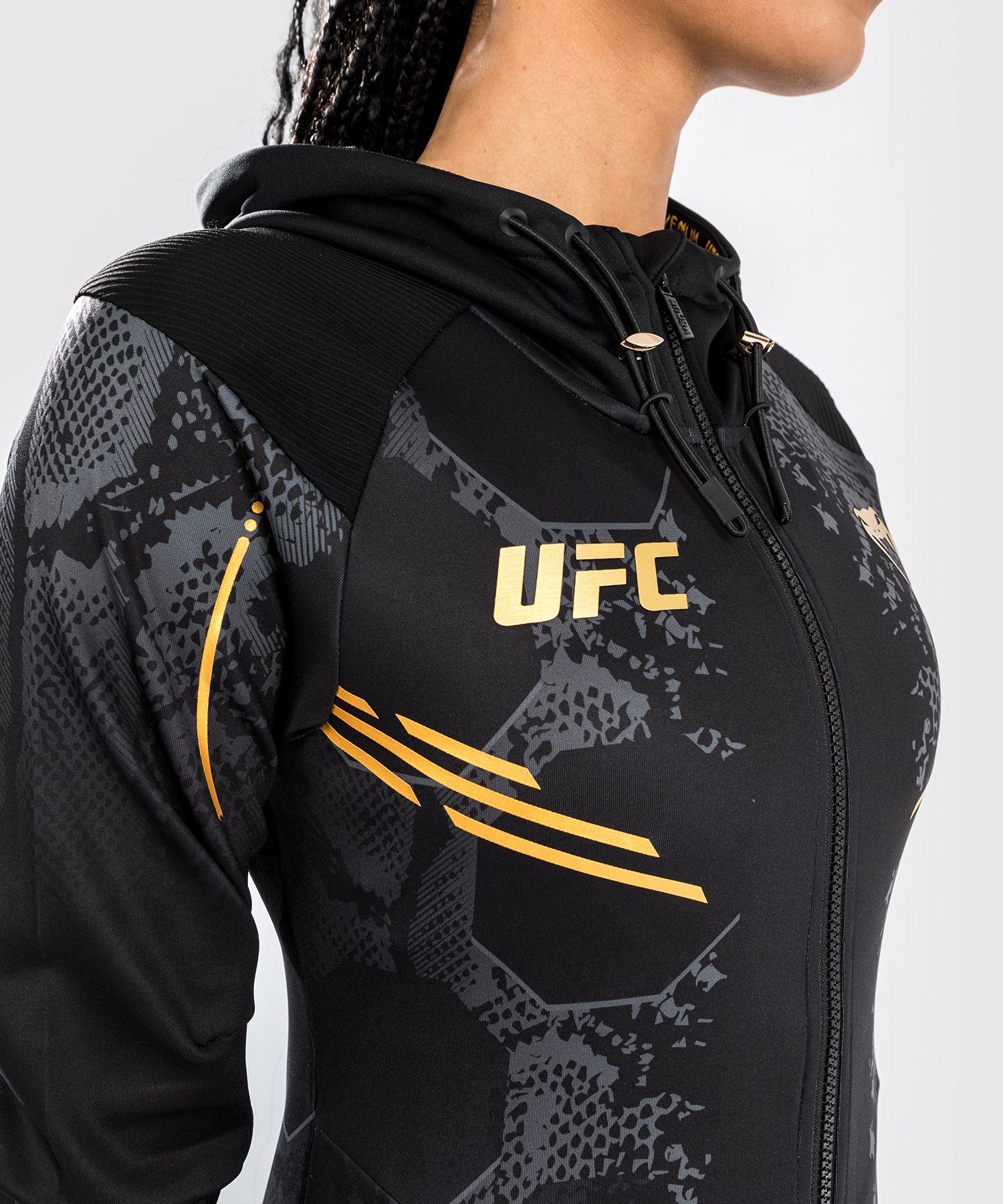 UFC Adrenaline by Venum Authentic Fight Night Women s Walkout Hoodie Champion