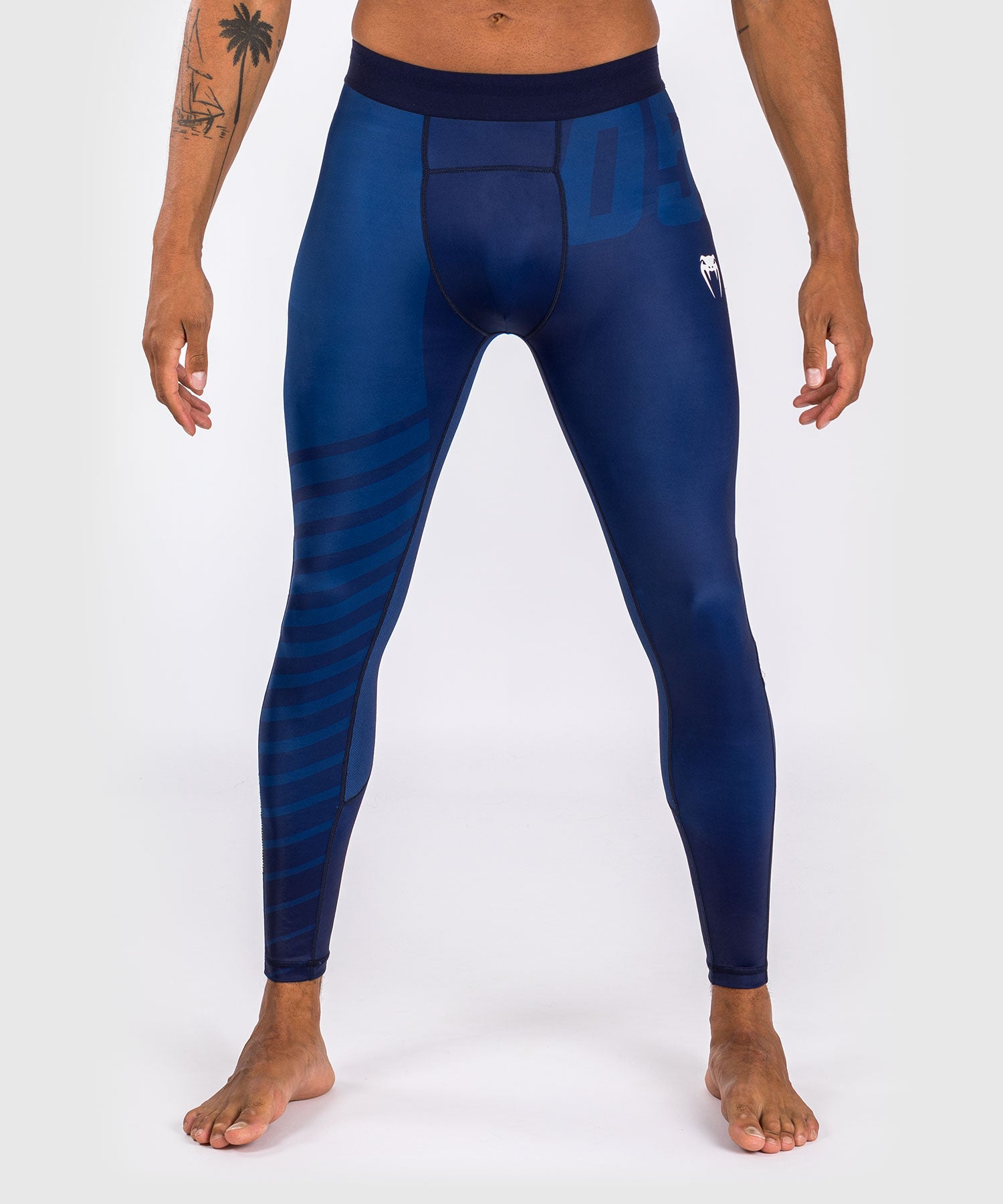 Pantalon de compression Venum Sport 05 - Bleu/Jaune - Pantalons de compression