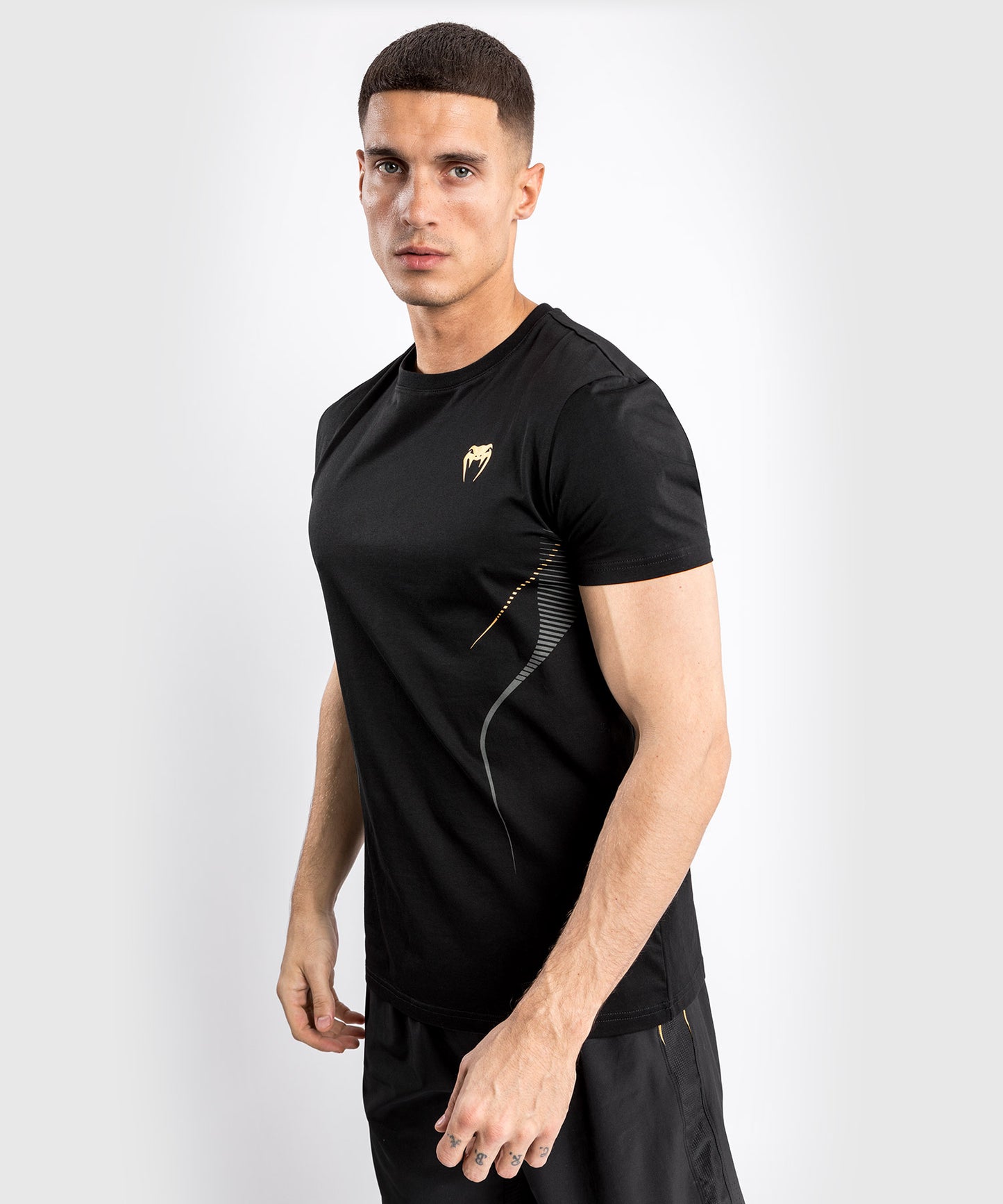 Venum Athletics T-shirt – Black/Gold