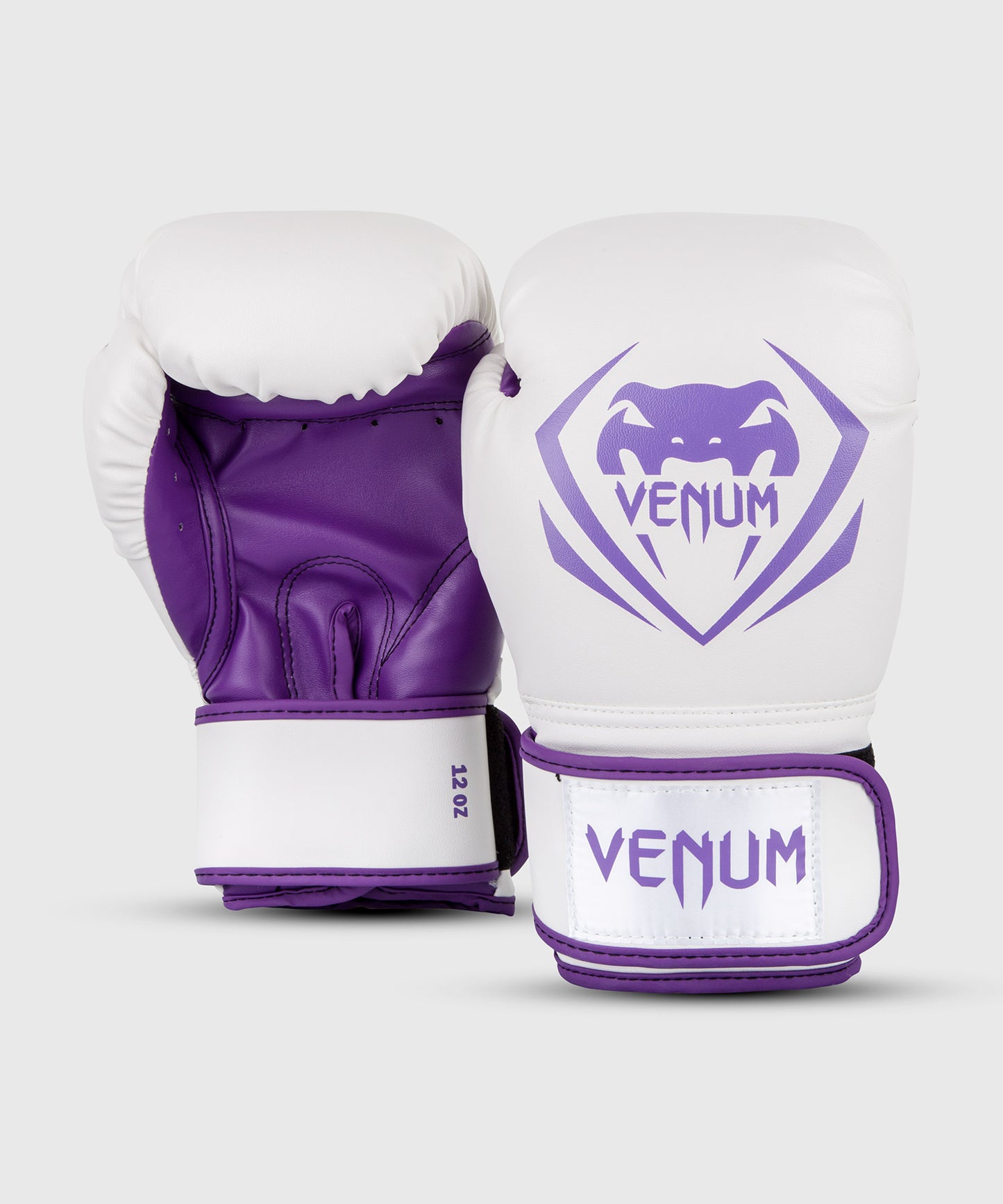 Venum Contender Boxing Gloves - White/Purple